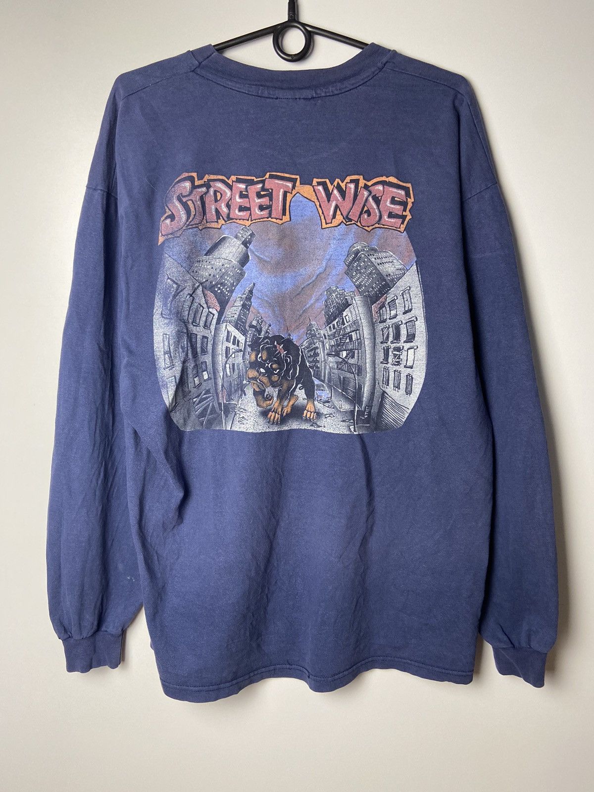 Vintage Vintage Tysonz USA Street Wise Longsleeve XL Size Size US XL / EU 56 / 4 - 1 Thumbnail