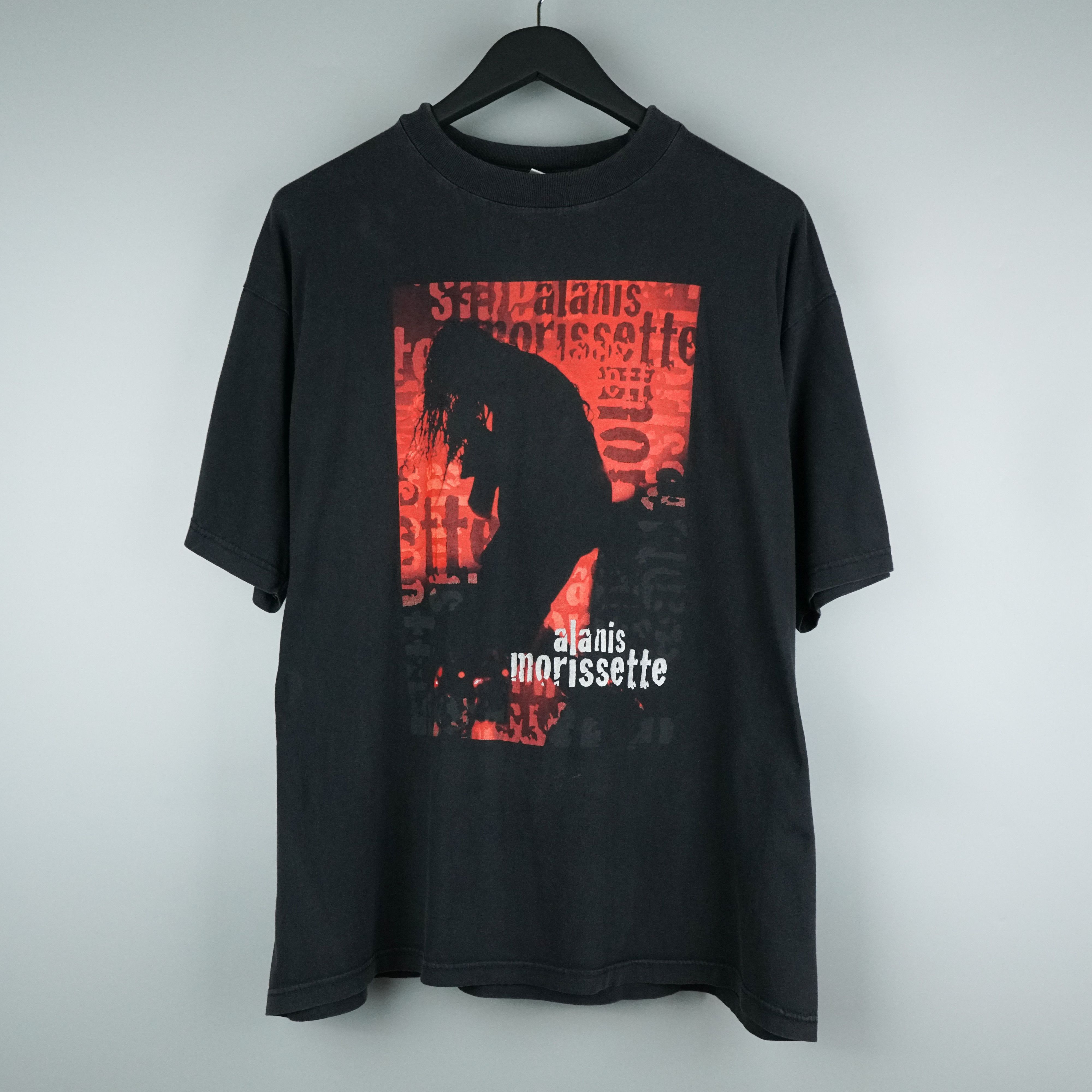 Band Tees × Vintage 1990s Alanis Morissette t shirt 90s tour Size US XXL / EU 58 / 5 - 1 Thumbnail