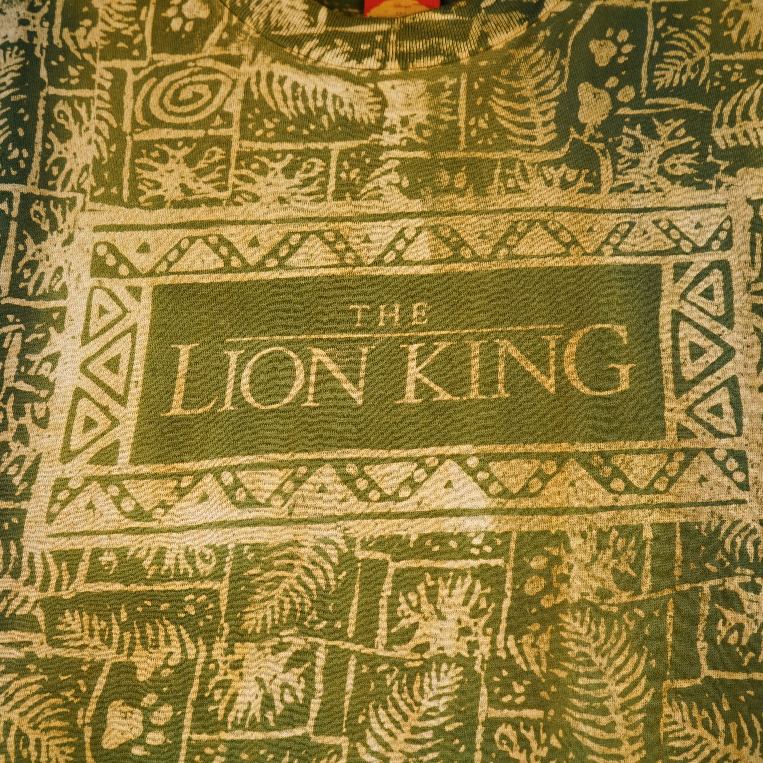Cartoon Network × Disney × Vintage 1990s Lion King All Over Print t-shirt Size US L / EU 52-54 / 3 - 2 Thumbnail