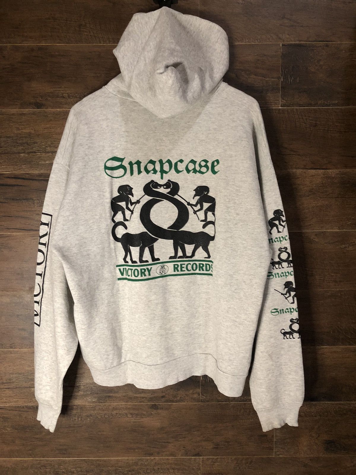 Vintage 1993 Snapcase Another's Life Hoodie Victory Records
