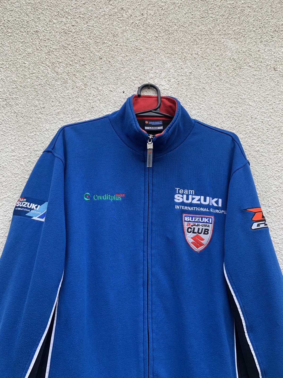Vintage Suzuki Team GSX-R Official Full Zip Jacket Size US L / EU 52-54 / 3 - 13 Thumbnail