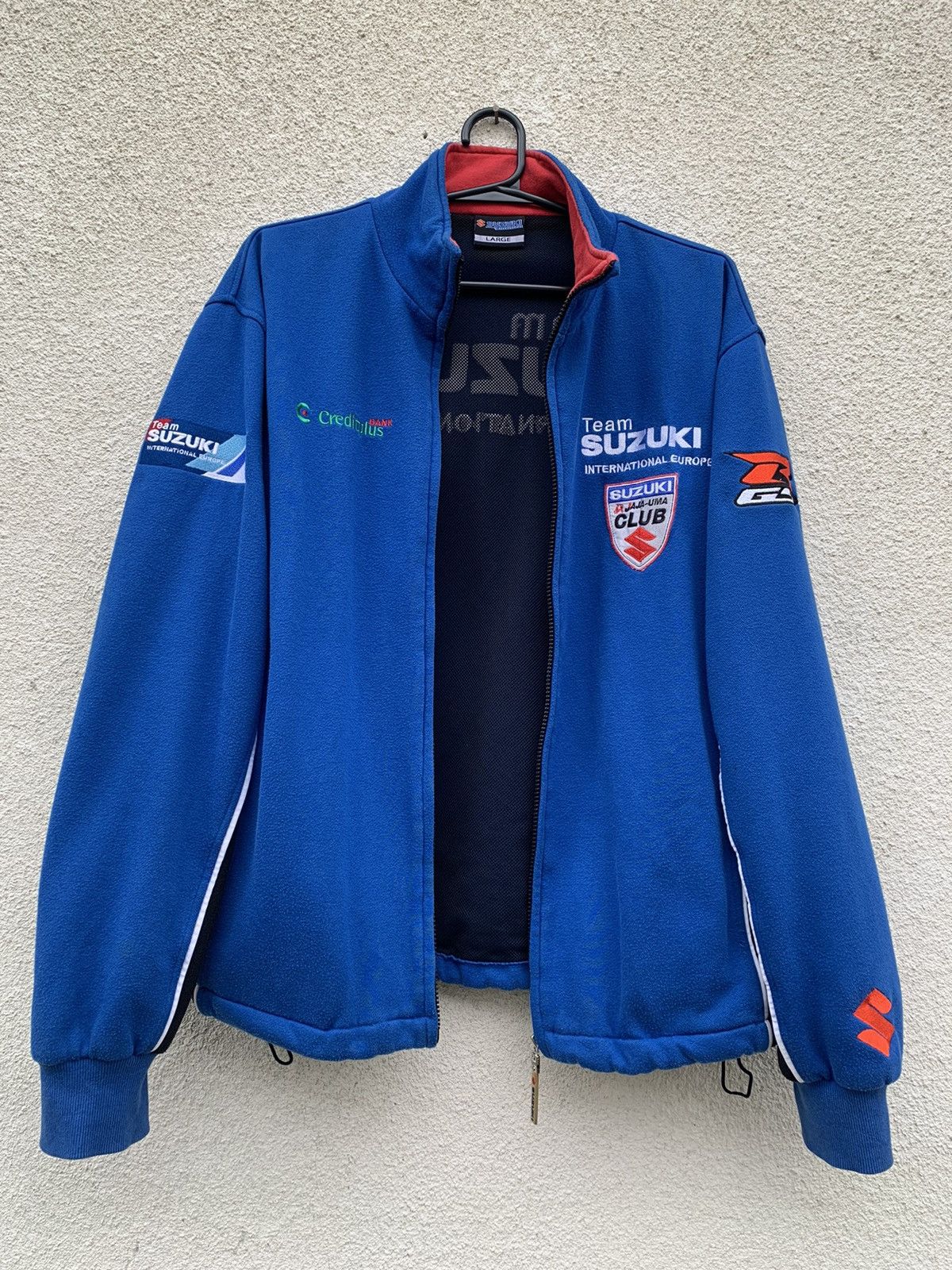 Vintage Suzuki Team GSX-R Official Full Zip Jacket Size US L / EU 52-54 / 3 - 4 Thumbnail