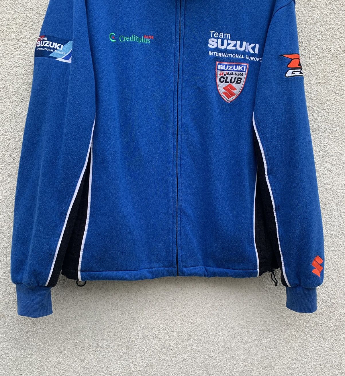 Vintage Suzuki Team GSX-R Official Full Zip Jacket Size US L / EU 52-54 / 3 - 14 Thumbnail