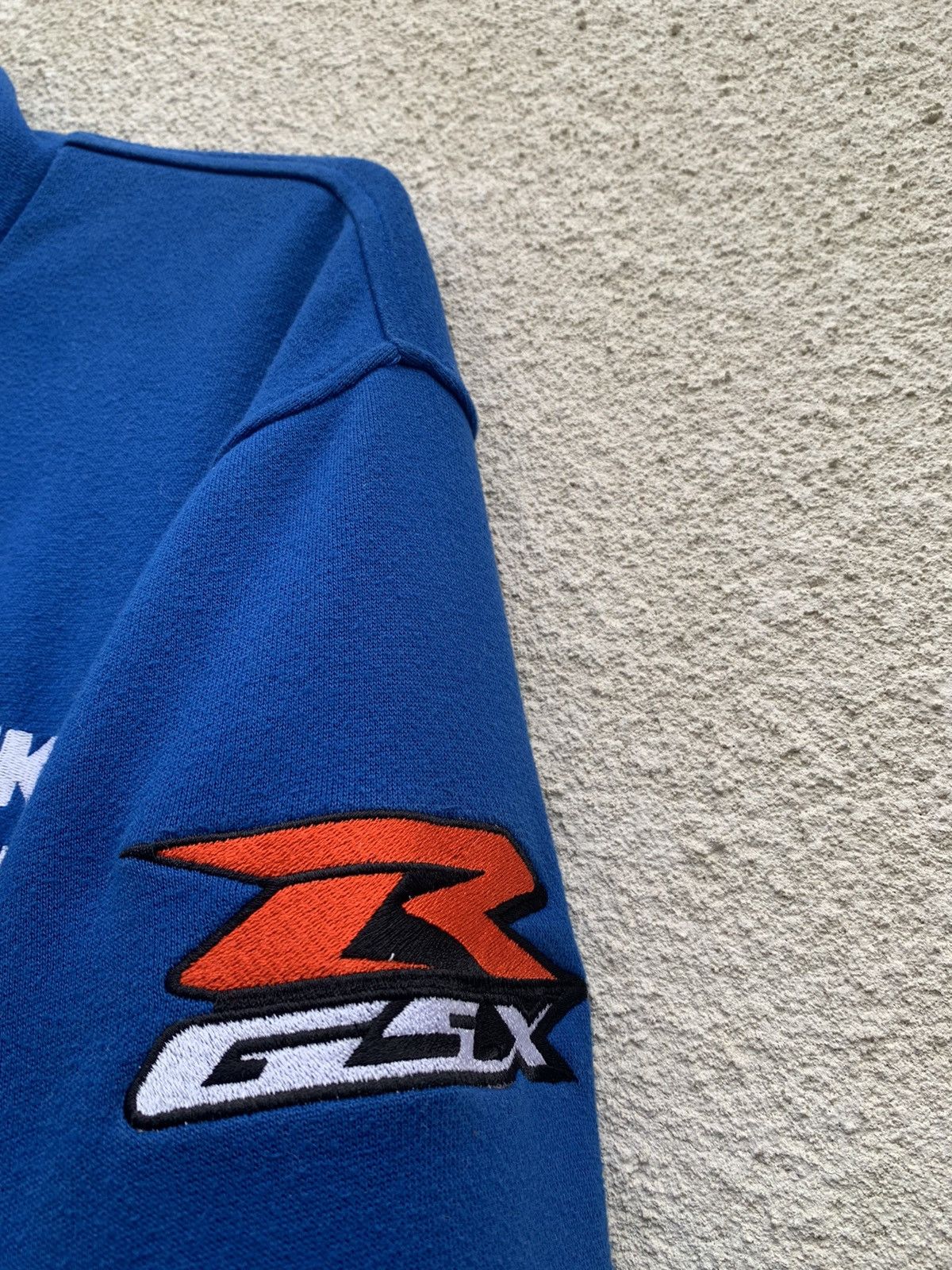 Vintage Suzuki Team GSX-R Official Full Zip Jacket Size US L / EU 52-54 / 3 - 12 Thumbnail