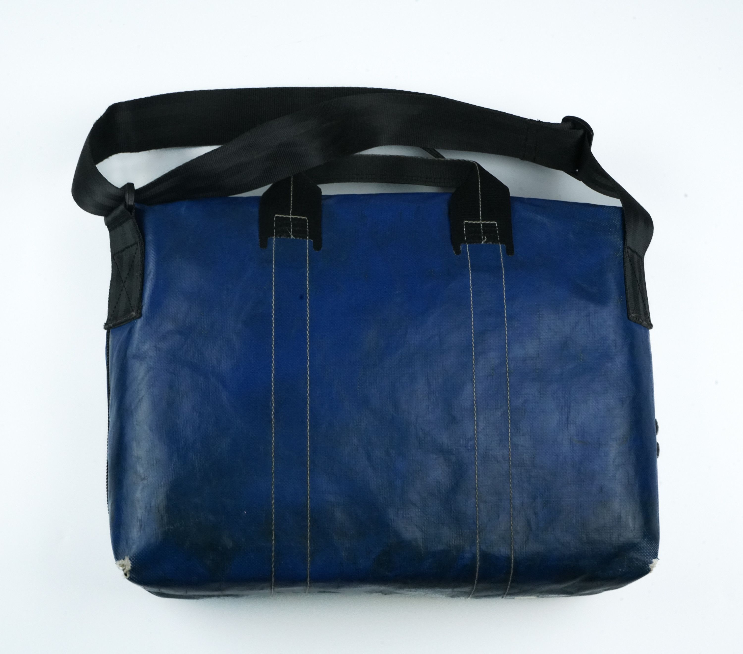 Freitag × Vintage Freitag Roy Laptop Crossbody Bag Yellow Blue Size ONE SIZE - 7 Thumbnail