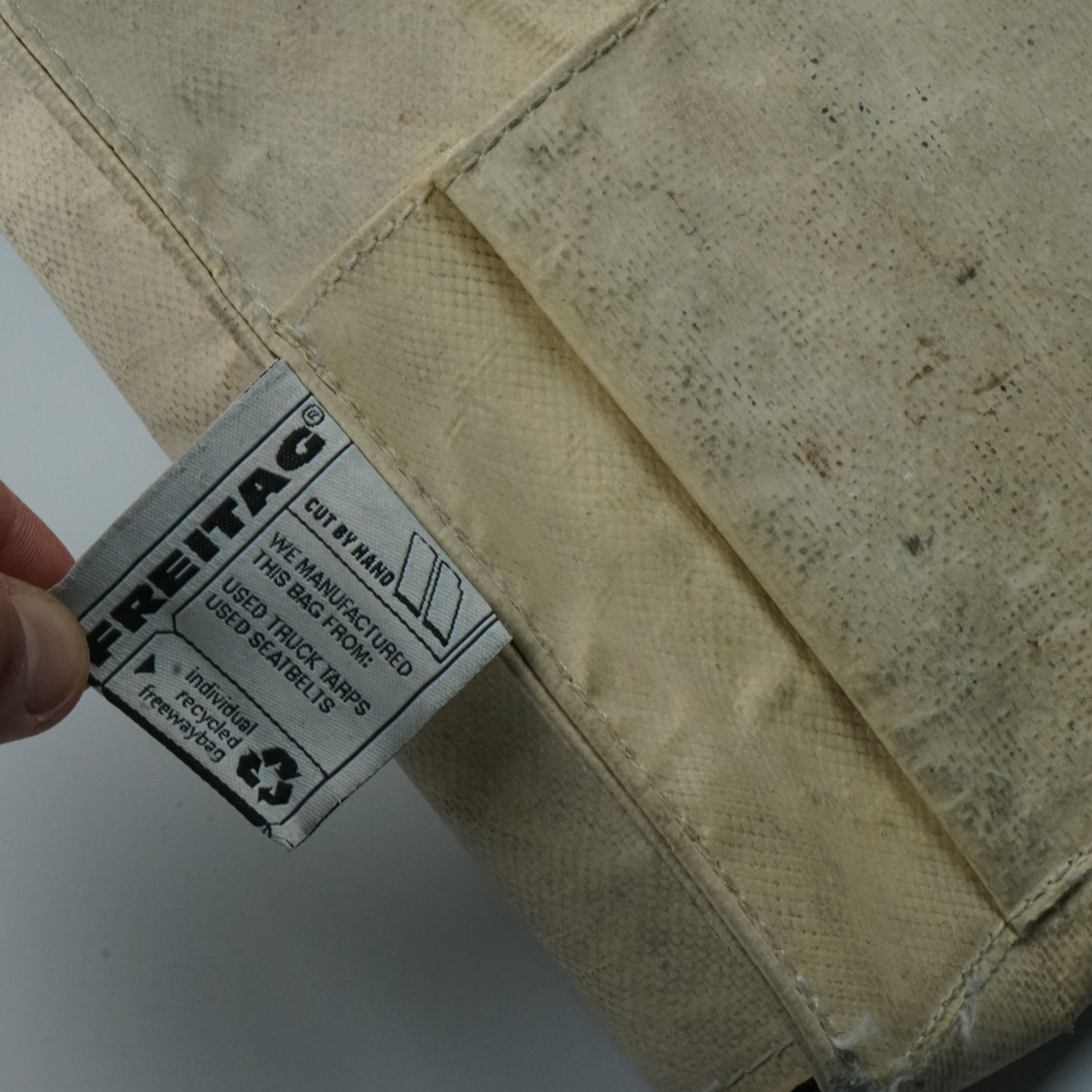 Freitag × Vintage Freitag Roy Laptop Crossbody Bag Yellow Blue Size ONE SIZE - 9 Thumbnail