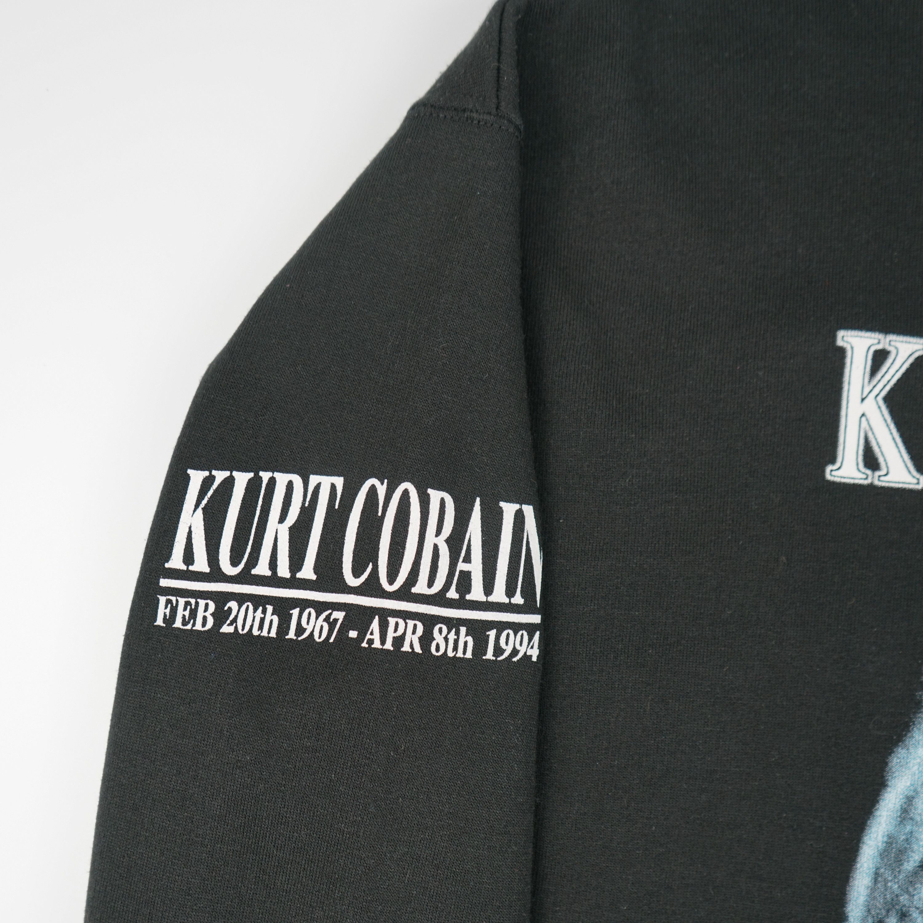 Band Tees 1994 Kurt Cobain Memorial Hoodie Size US L / EU 52-54 / 3 - 3 Thumbnail
