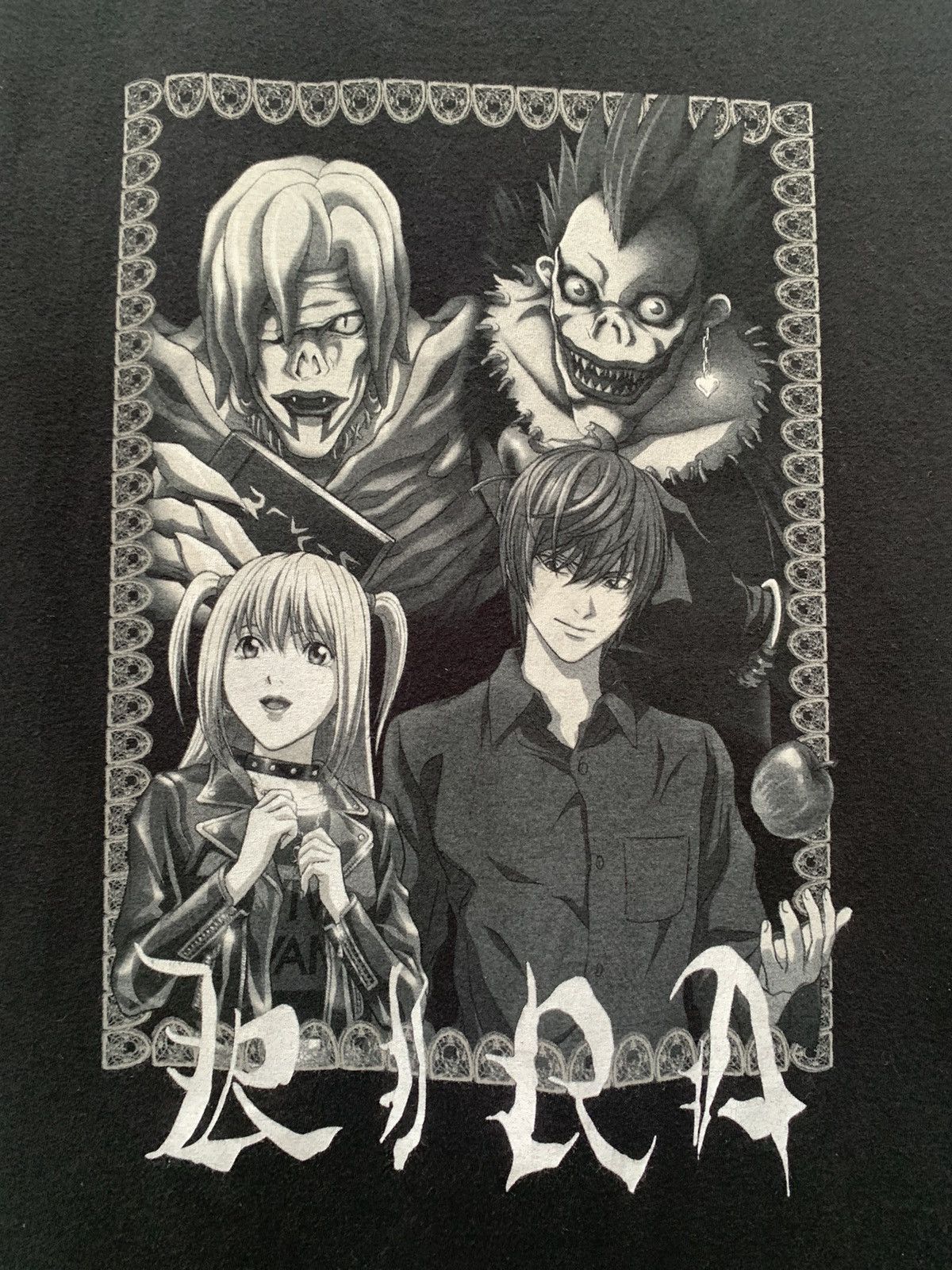 Anime Death Note Anime Manga T-shirt Size US M / EU 48-50 / 2 - 8 Thumbnail