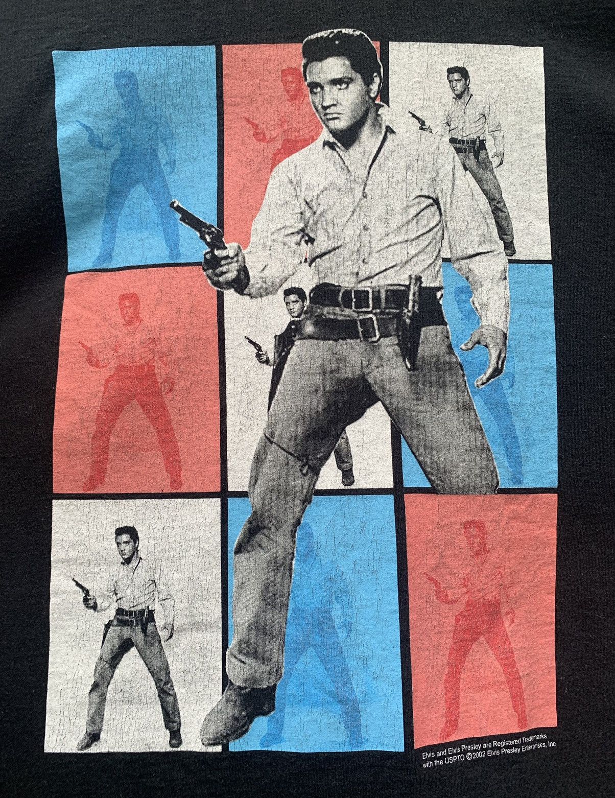 Vintage Vintage 2002 Elvis Presley T-shirt Size US L / EU 52-54 / 3 - 9 Thumbnail