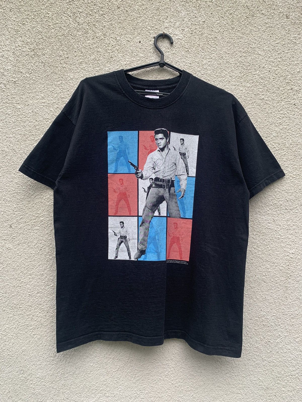 Vintage Vintage 2002 Elvis Presley T-shirt Size US L / EU 52-54 / 3 - 1 Thumbnail