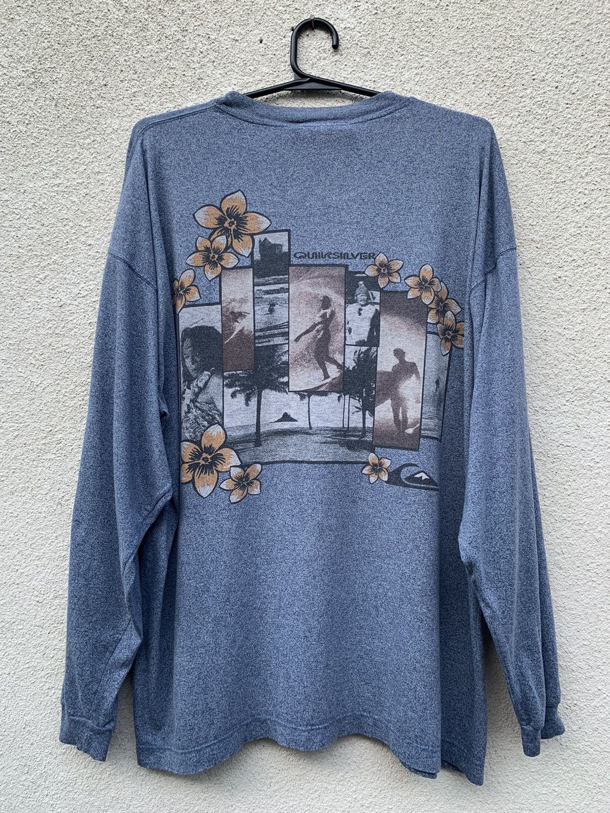 Quiksilver Vintage Quiksilver Long Sleeve Size US L / EU 52-54 / 3 - 1 Thumbnail
