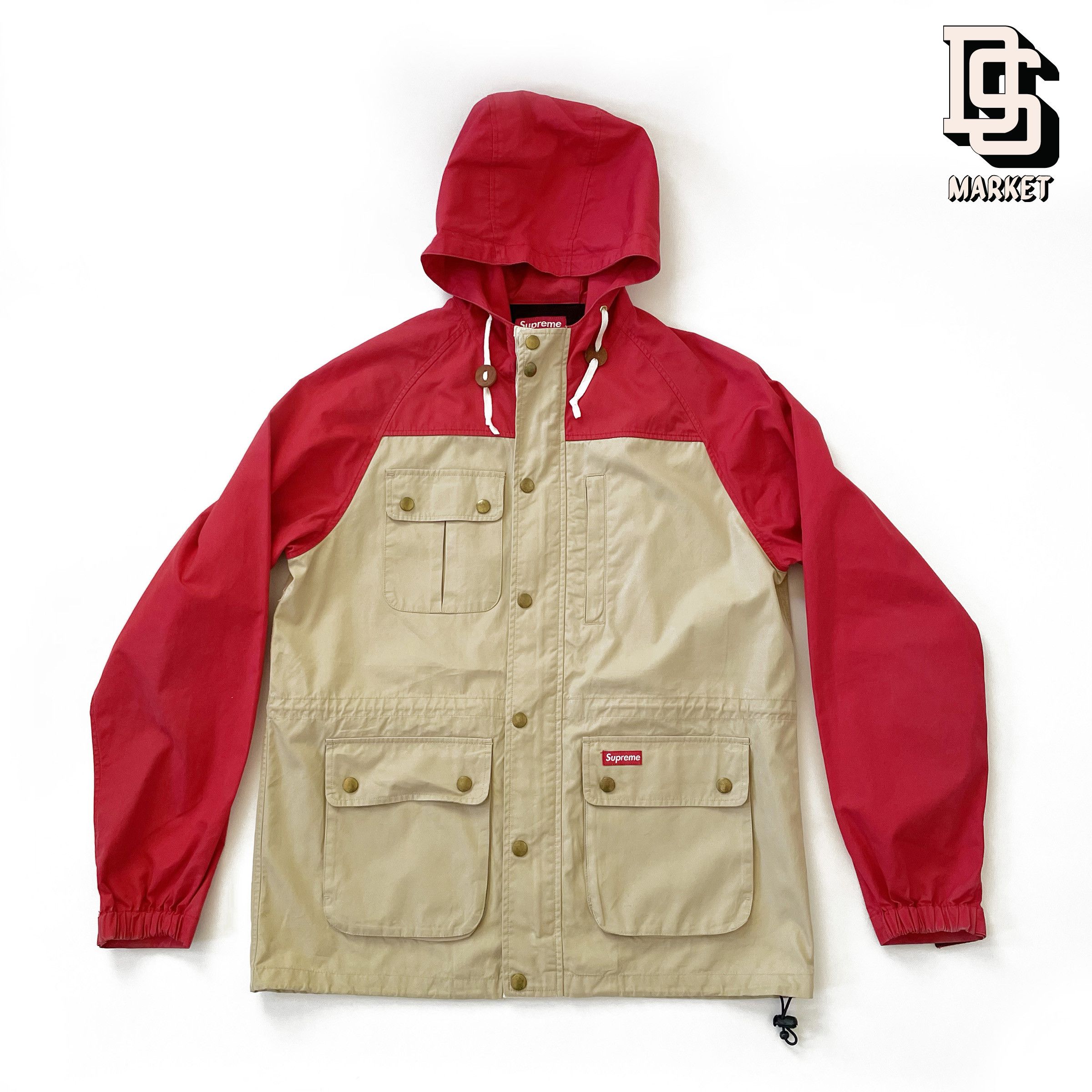 09AW SUPREME Water Proof Rip-stop Parka 黒 L シュプリーム ウォータープルーフ リップストップ パーカー  マウンテンパーカー ブラック - NEWJOKE ONLINE STORE