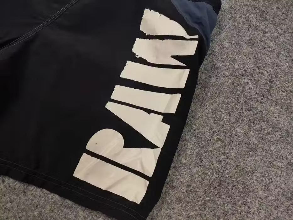 G-Star Vintage 90's G Star Raw Black Logo Nylon Cargo Shorts Size US 32 / EU 48 - 3 Thumbnail