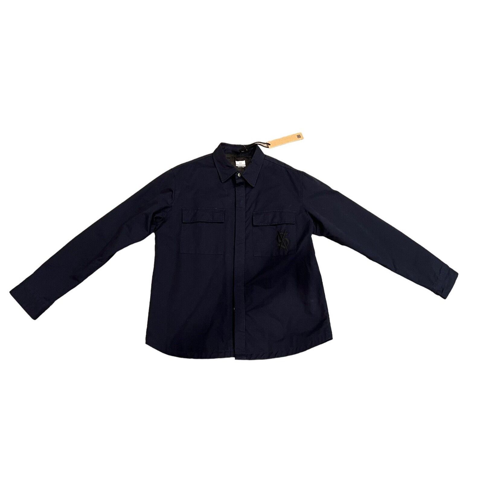 Ksubi Jeans Mens LS Shirt Navy Blue Jacket $280 Size XL