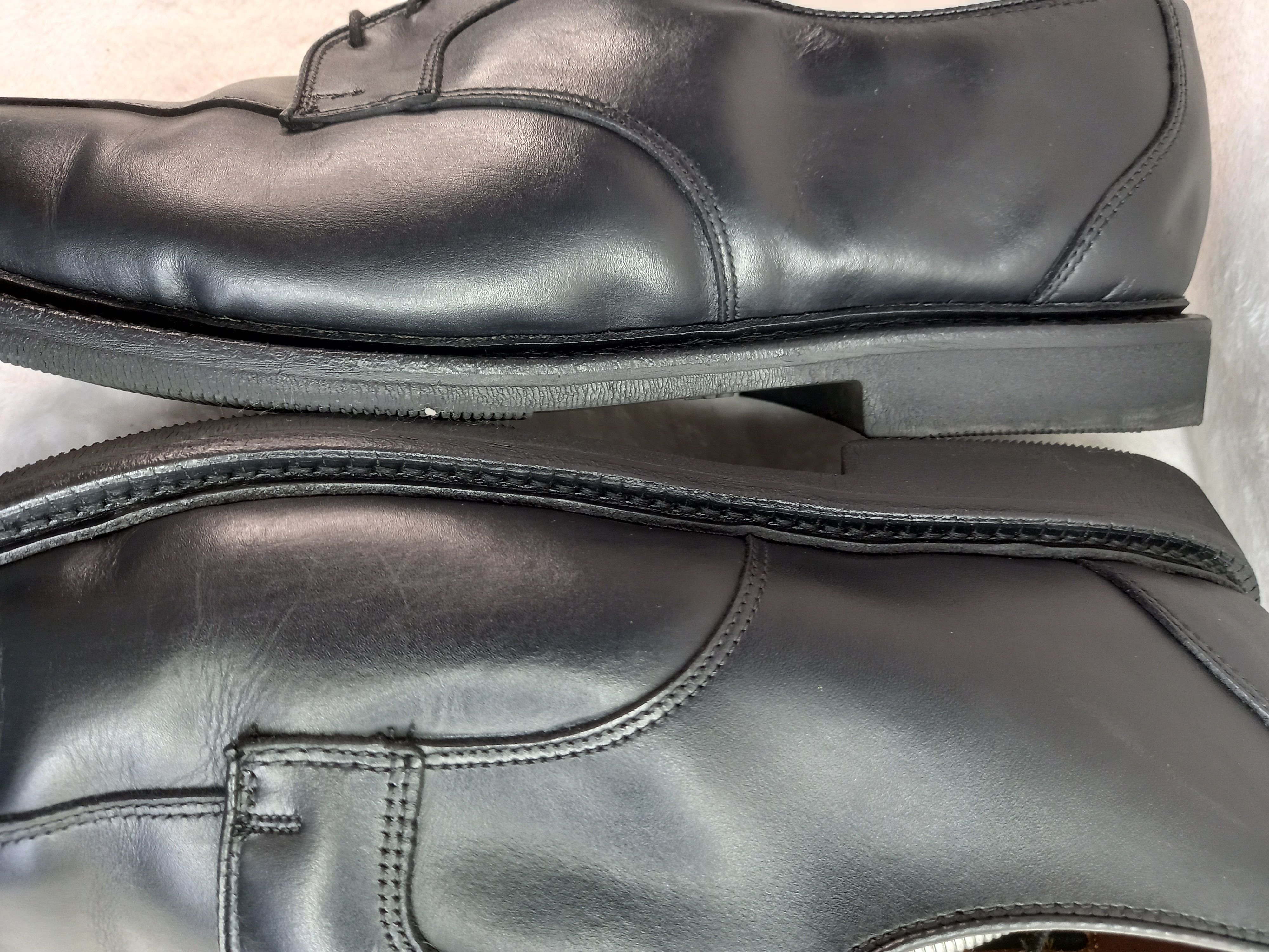Allen Edmonds Allen Edmonds Black Leather Dress Shoes (13 US) Size US 13 / EU 46 - 4 Thumbnail