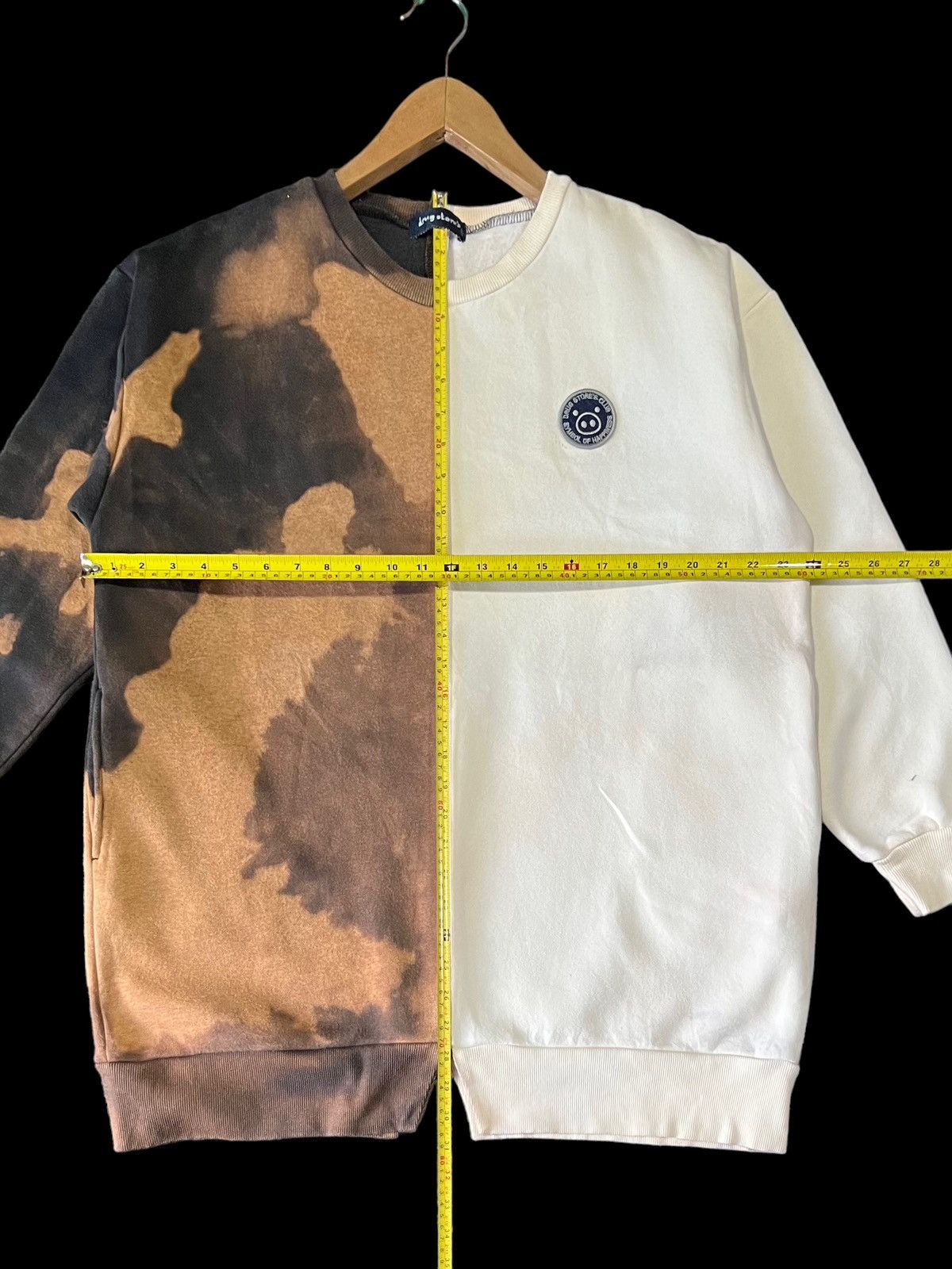 Designer × Vintage DRUG STORE’S TYE DYE SWEATSHIRT BIG EMBROIDERY SPELLOUT Size US M / EU 48-50 / 2 - 16 Thumbnail