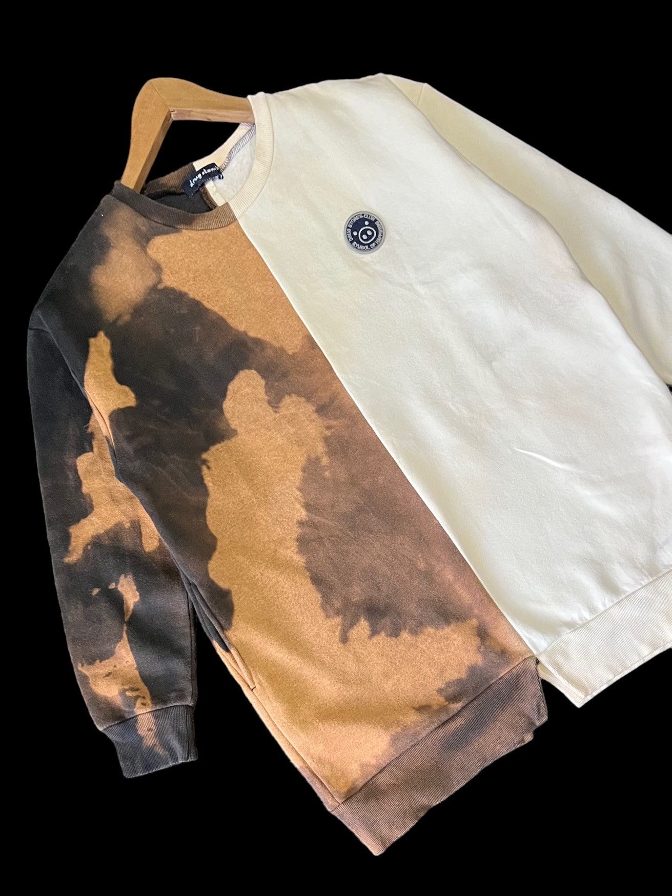 Designer × Vintage DRUG STORE’S TYE DYE SWEATSHIRT BIG EMBROIDERY SPELLOUT Size US M / EU 48-50 / 2 - 6 Thumbnail