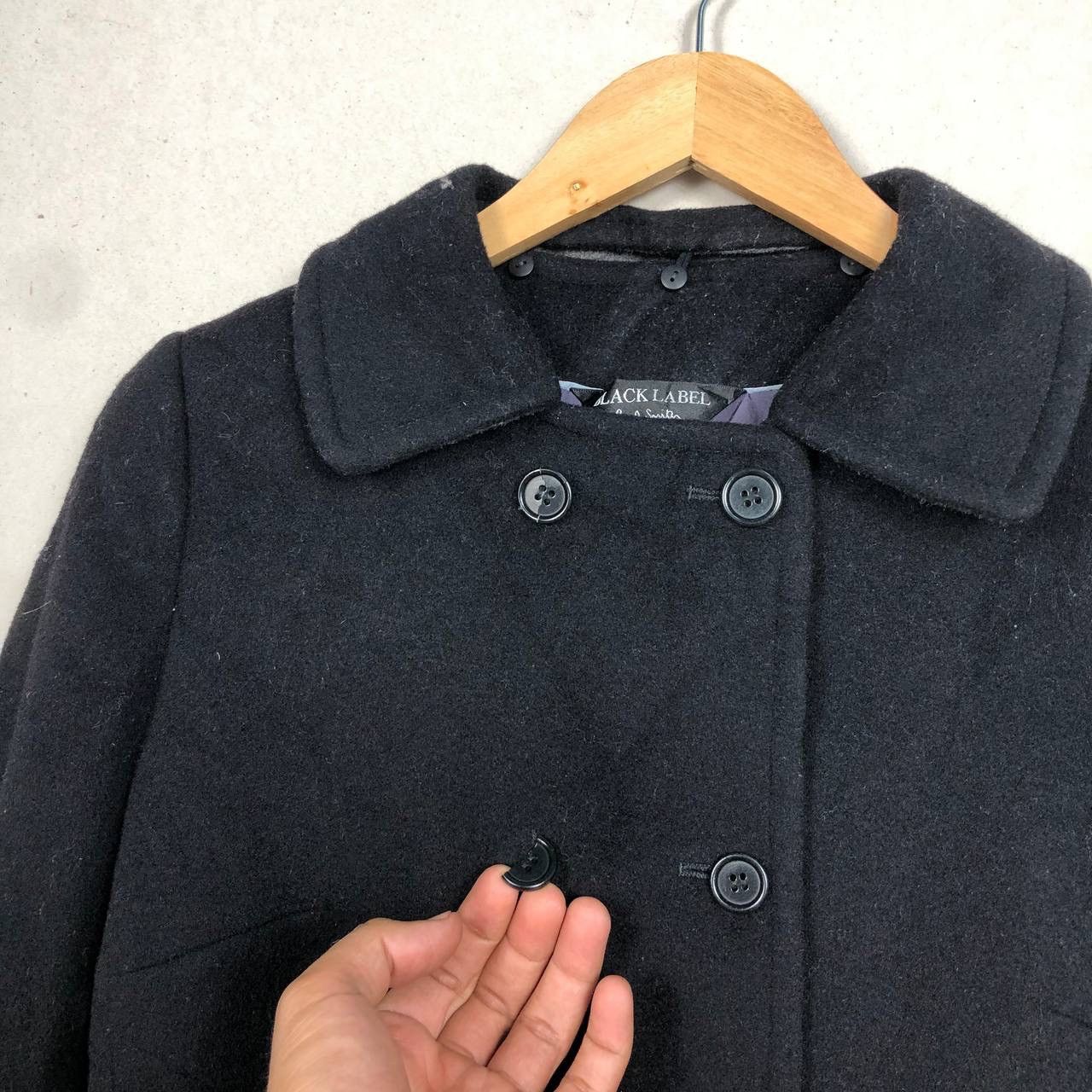 Paul Smith Paul Smith Black Label Wool Trench Coat Jacket Size US XS / EU 42 / 0 - 5 Thumbnail
