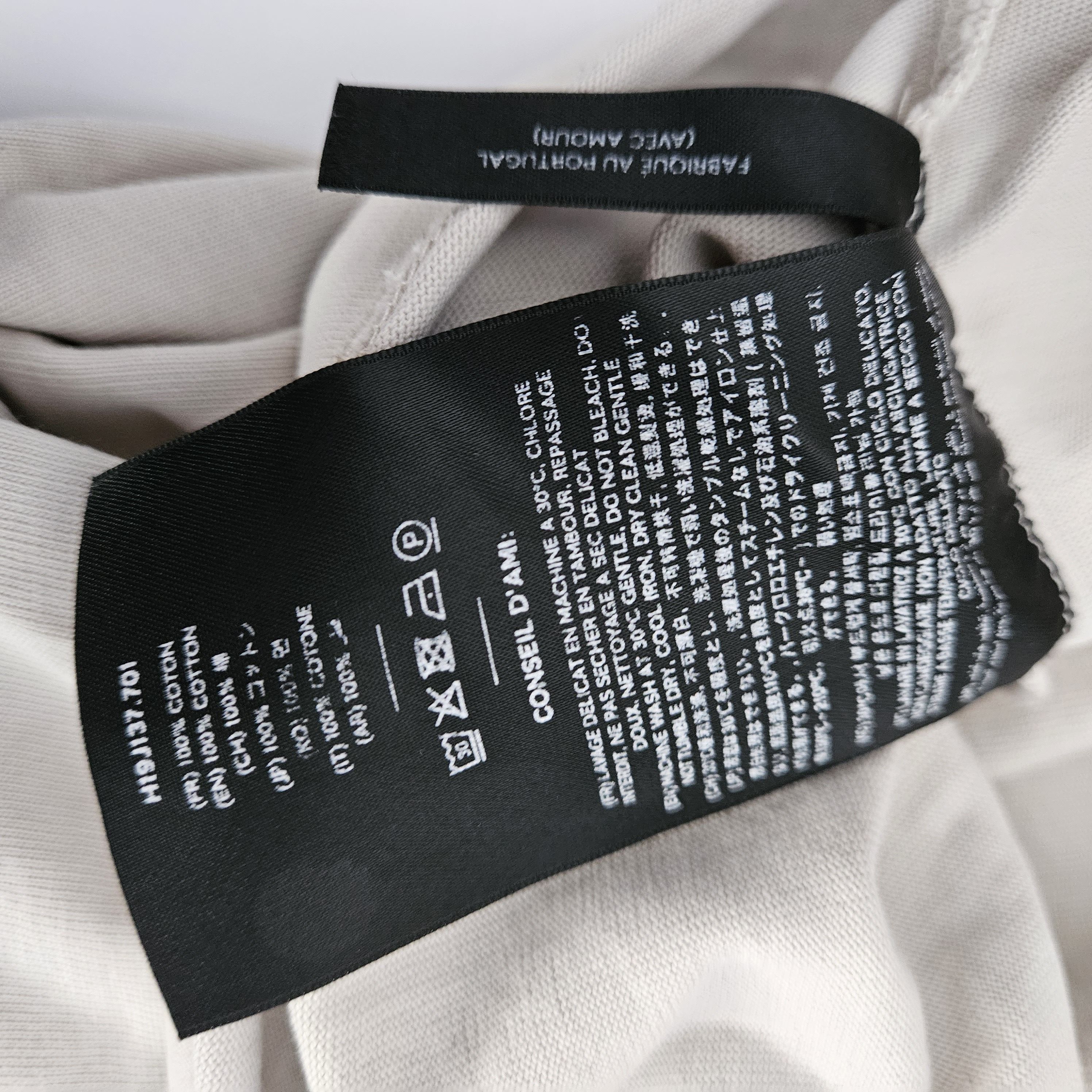 AMI Ami logo T shirt oversized Size US XL / EU 56 / 4 - 7 Thumbnail