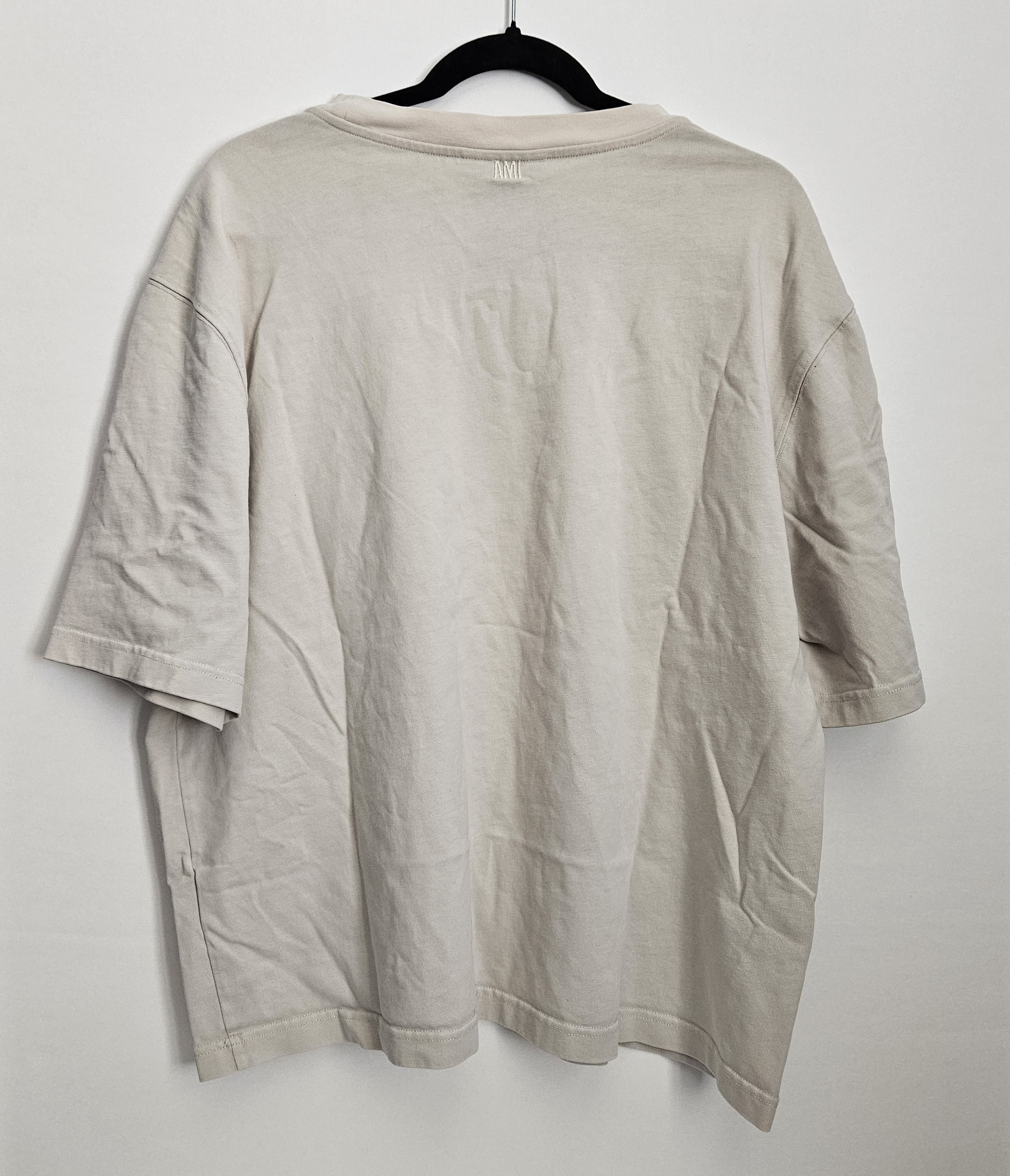 AMI Ami logo T shirt oversized Size US XL / EU 56 / 4 - 4 Thumbnail