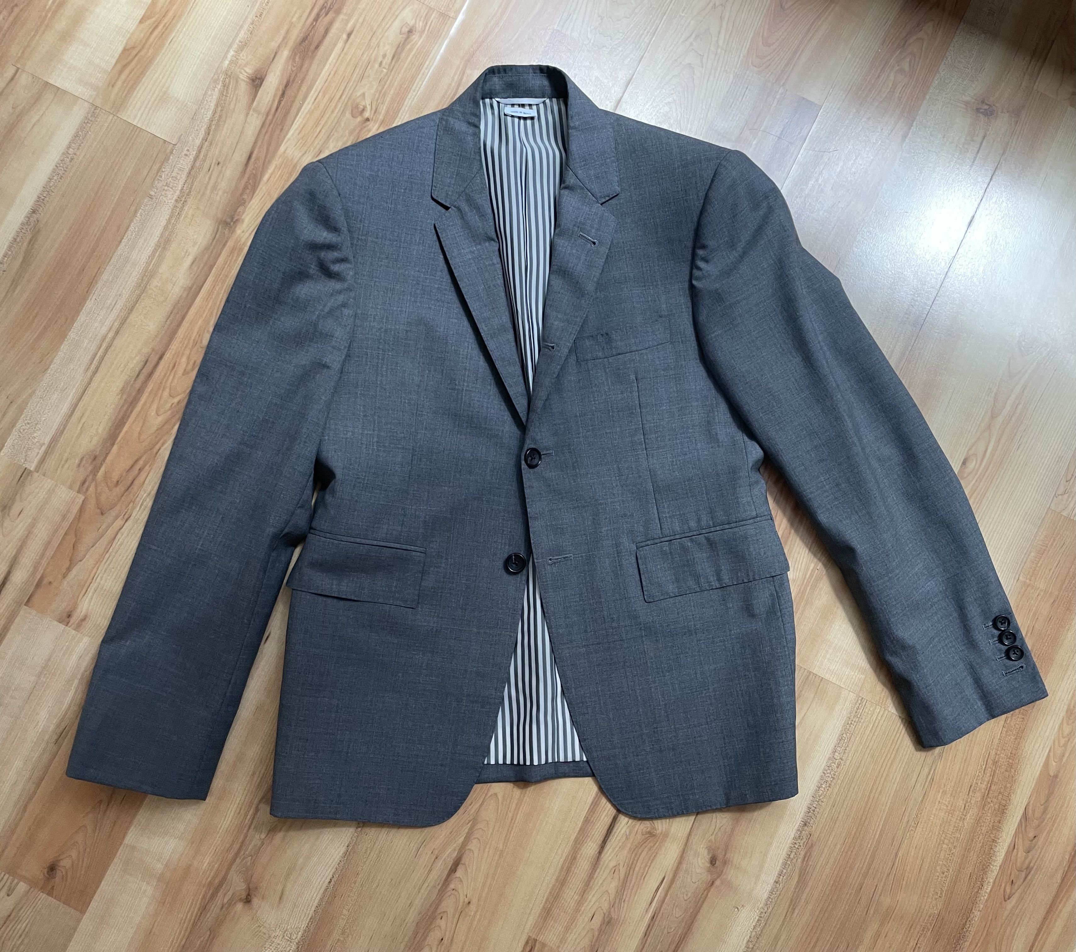 Thom Browne THOM BROWNE WOOL CLASSIC BLAZER 38 MADE IN JAPAN | Grailed