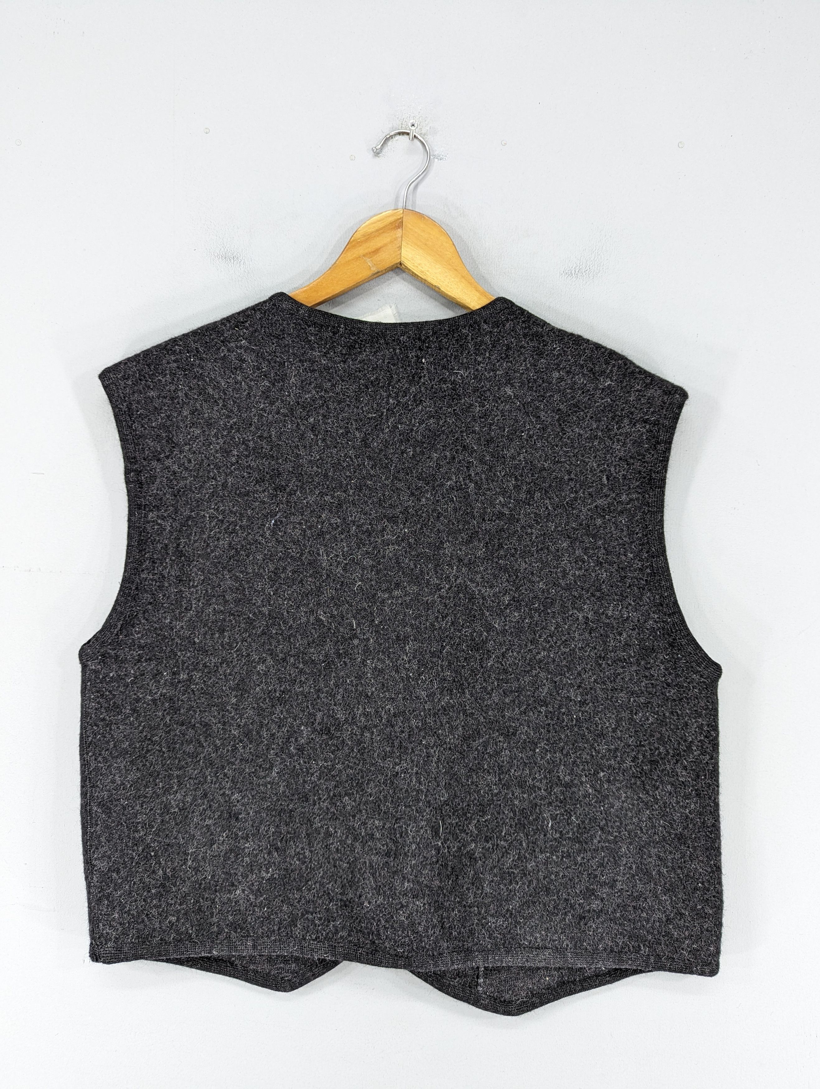 agnes b. 🔥RARE🔥Vintage Agnes B. Wool Button Ups Vest Jacket Size US S / EU 44-46 / 1 - 9 Thumbnail