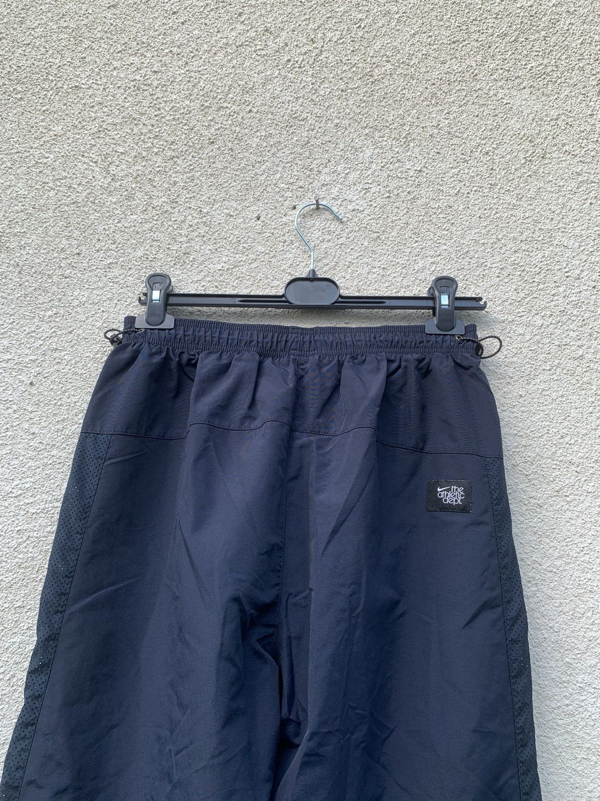 Vintage Vintage Nike Nylon Swoosh Drill Track Pants Size US 32 / EU 48 - 2 Thumbnail