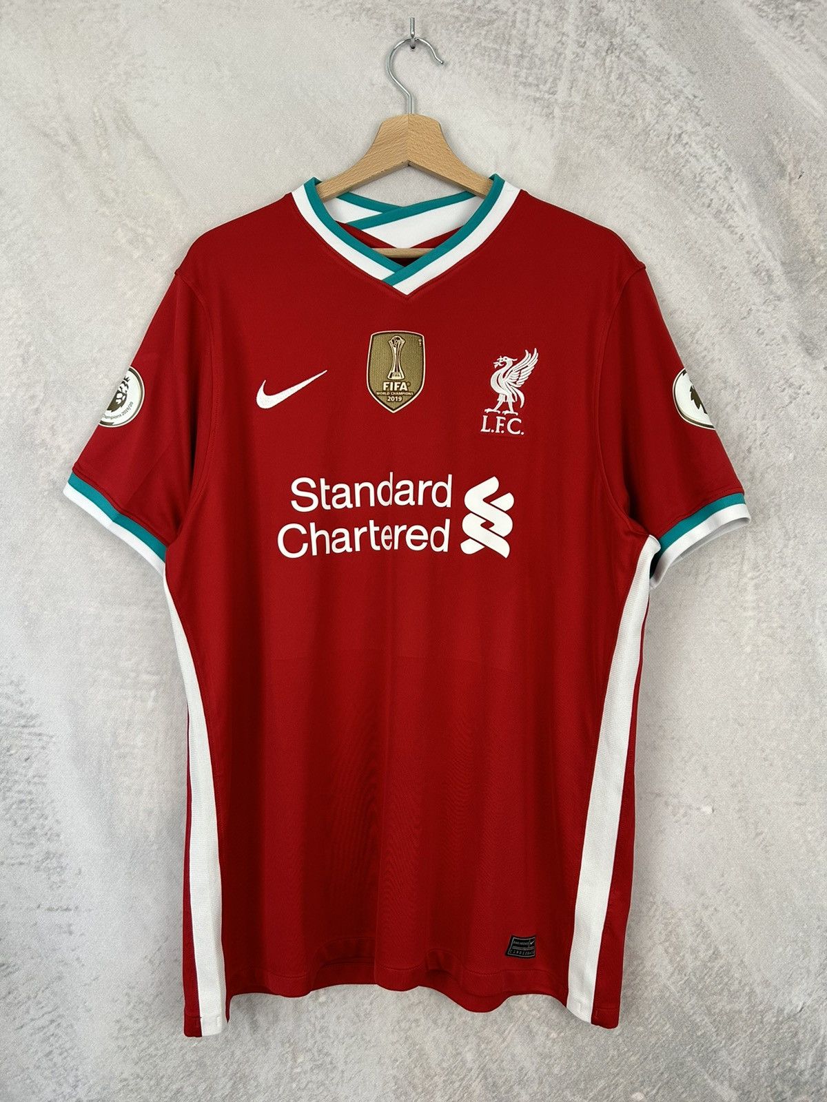 Nike Nike Liverpool FC Soccer Jersey #14 Henderson Rare Football Size US XL / EU 56 / 4 - 2 Thumbnail
