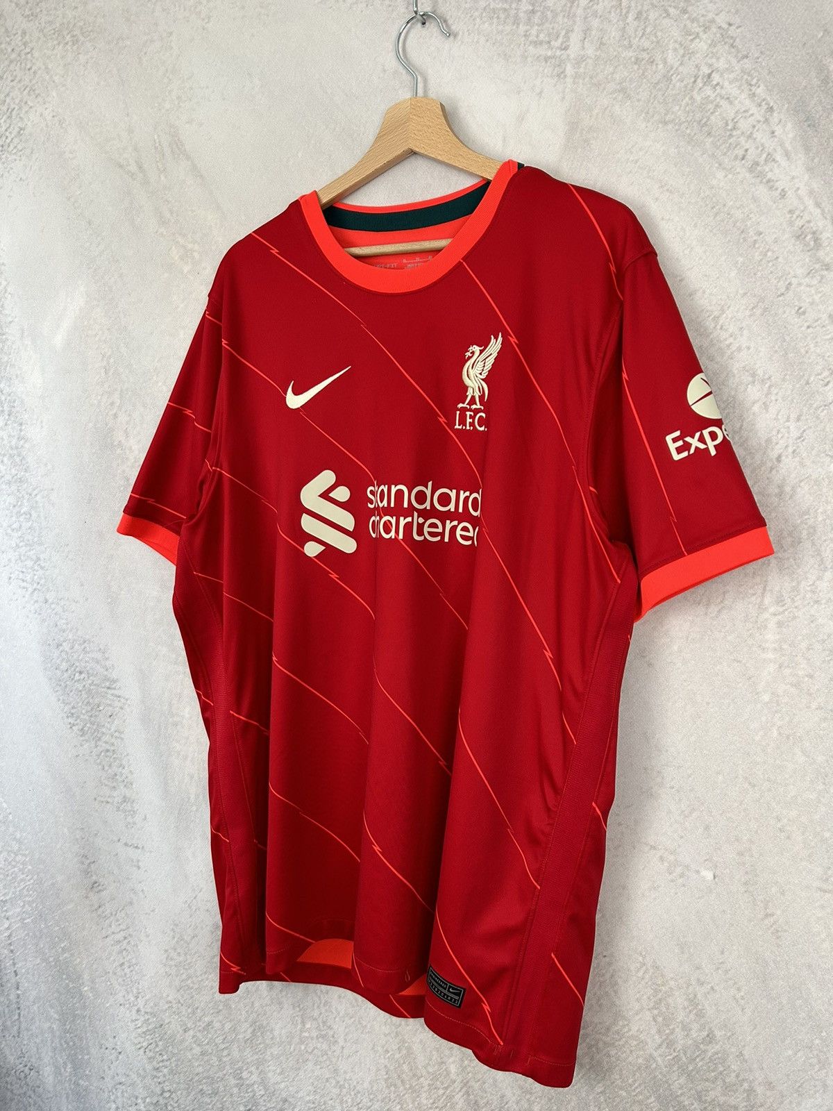 Nike Liverpool FC #14 Henderson Nike Soccer Jersey Football Retro Size US XL / EU 56 / 4 - 3 Thumbnail