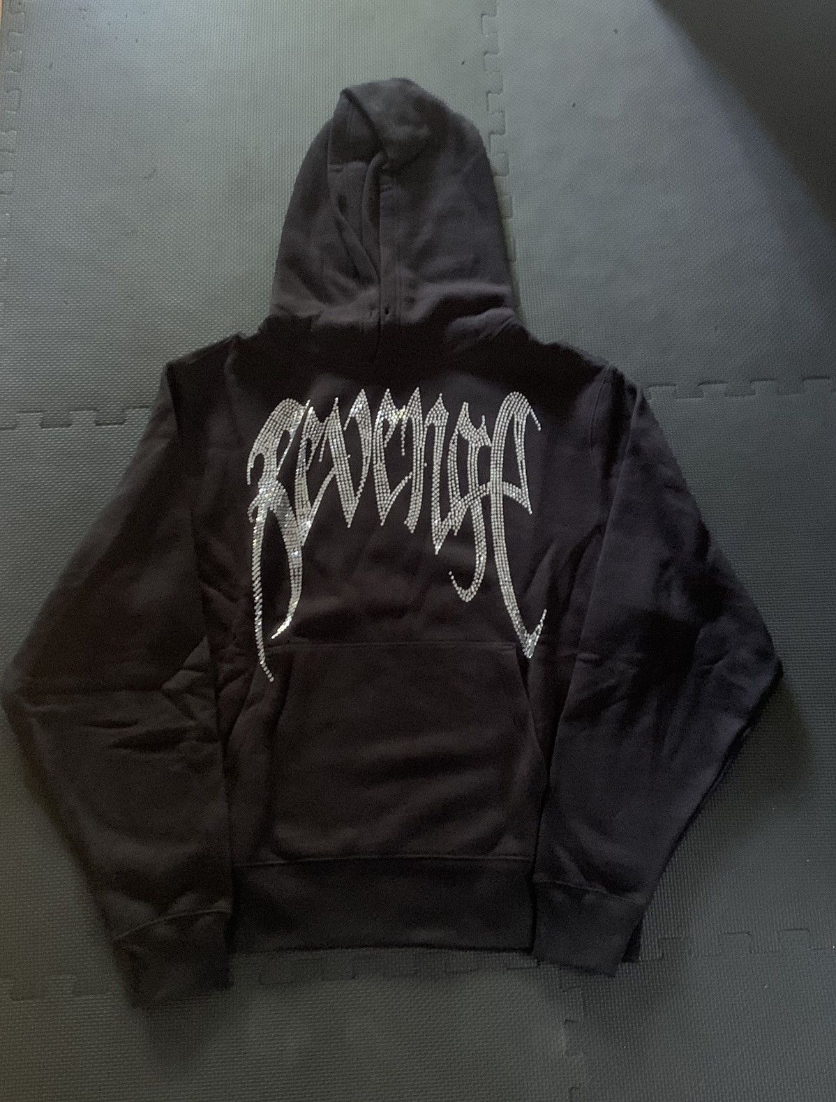 Revenge sales bejeweled hoodie