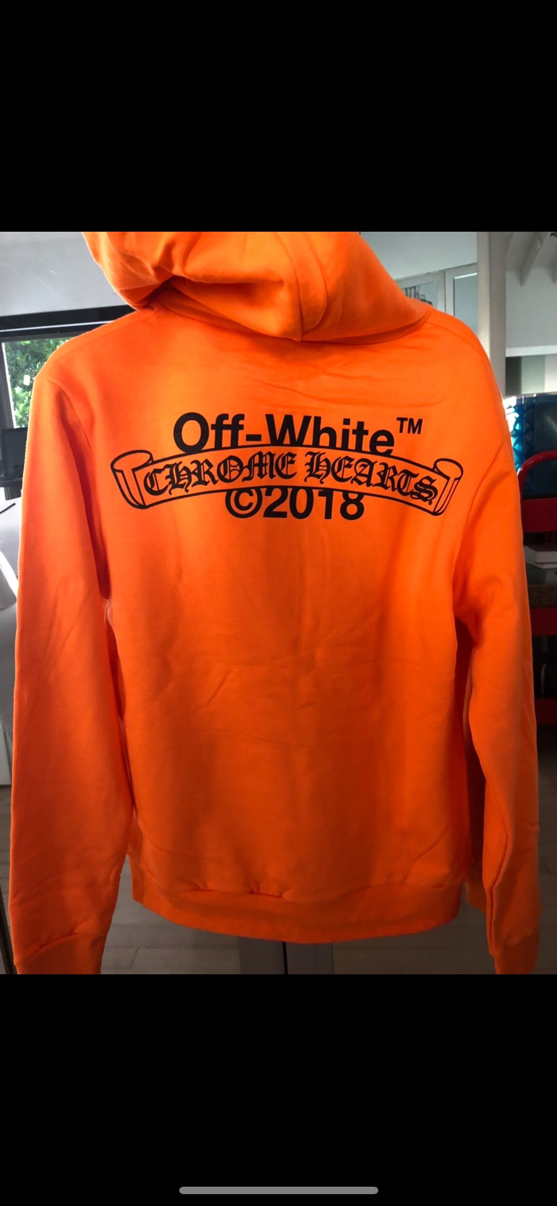 卸し売り購入 【希少XL】chrome hearts offwhite hoodie