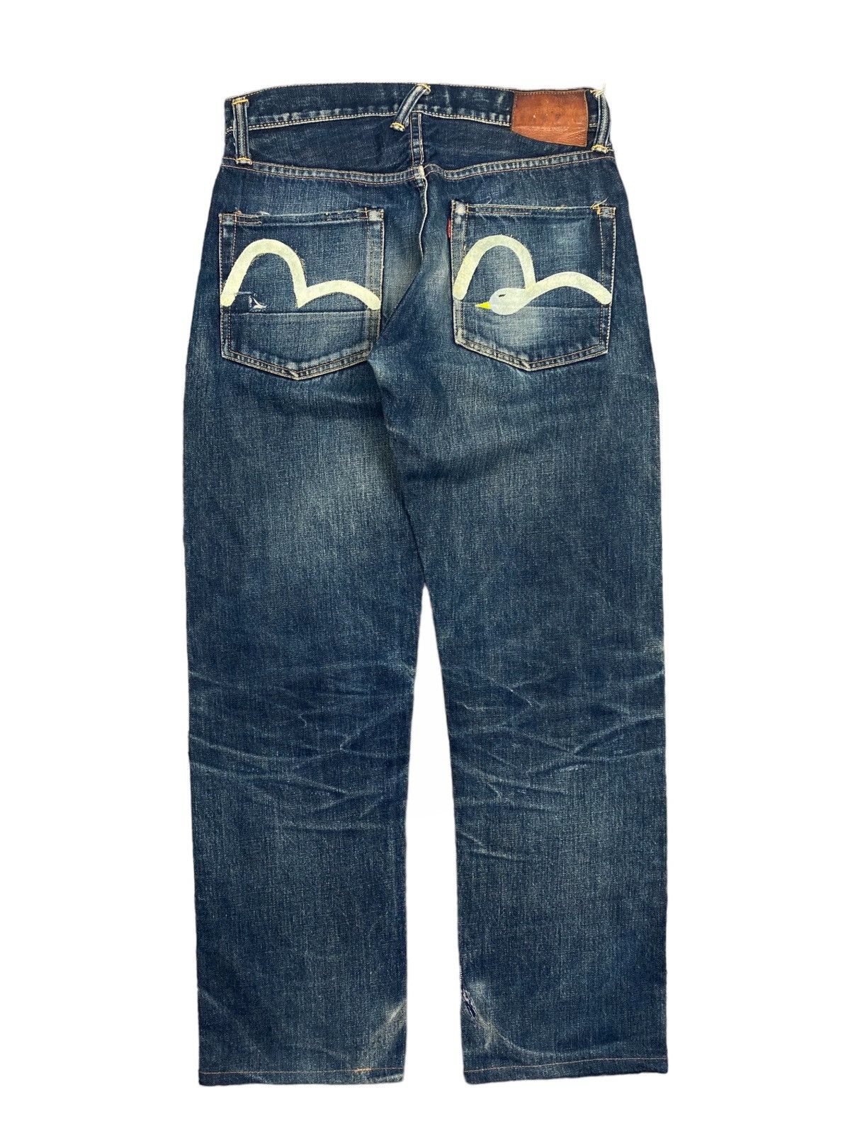 Evisu × Vintage Evisu Seagull selvedge denim Size US 30 / EU 46 - 4 Thumbnail