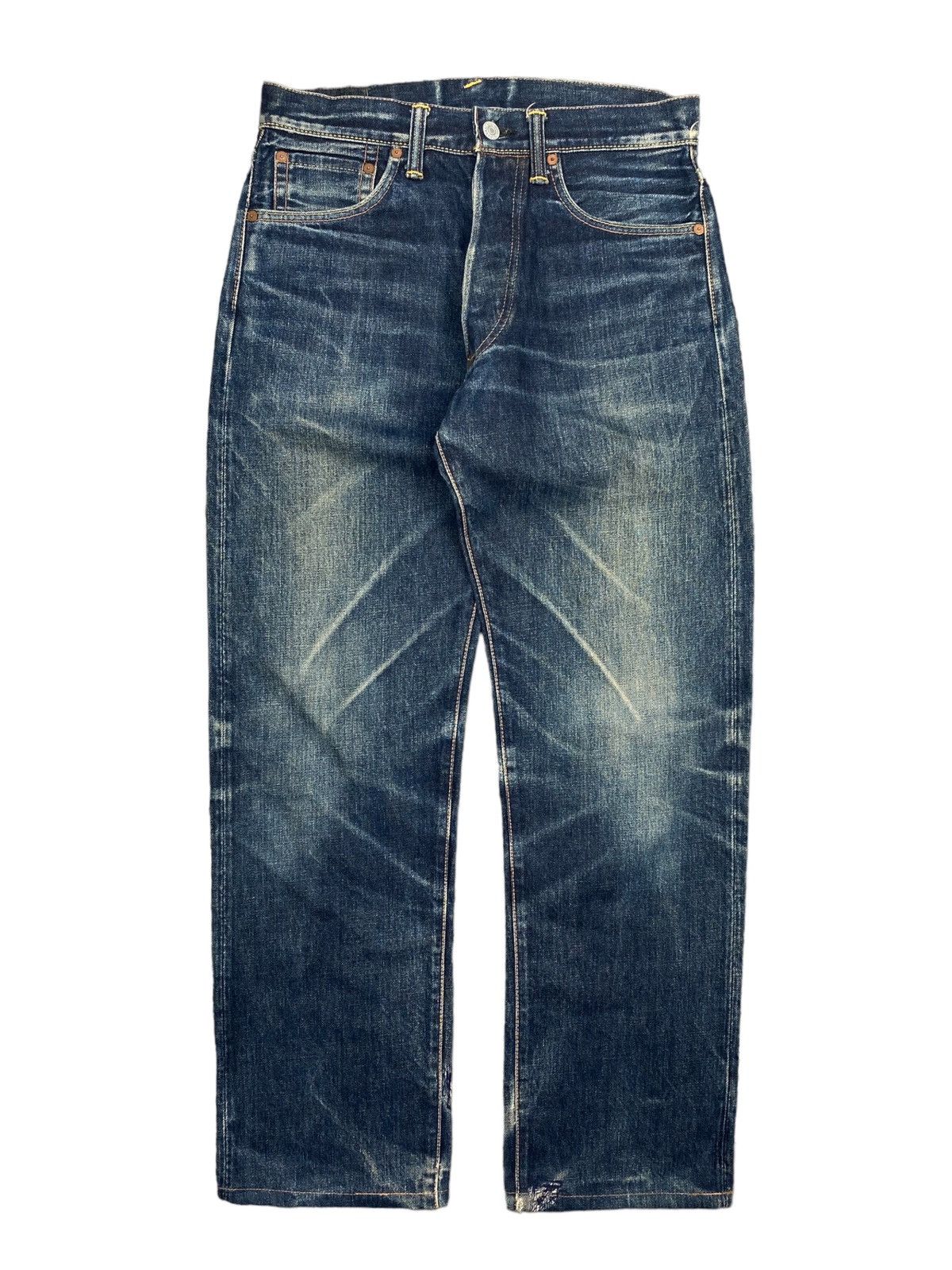Evisu × Vintage Evisu Seagull selvedge denim Size US 30 / EU 46 - 5 Thumbnail