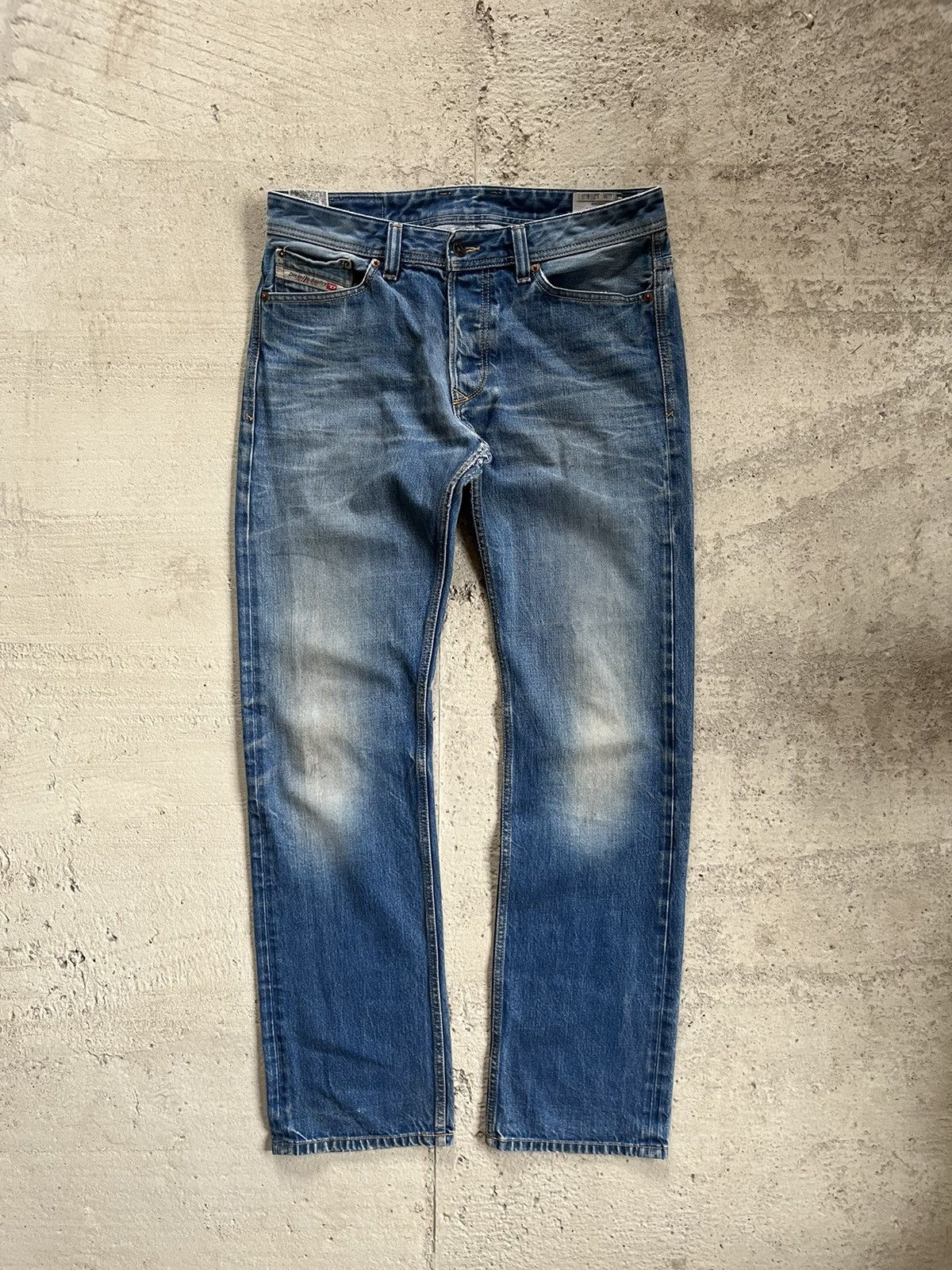 Diesel Diesel Vintage Faded Selvedge Blue Jeans | Grailed