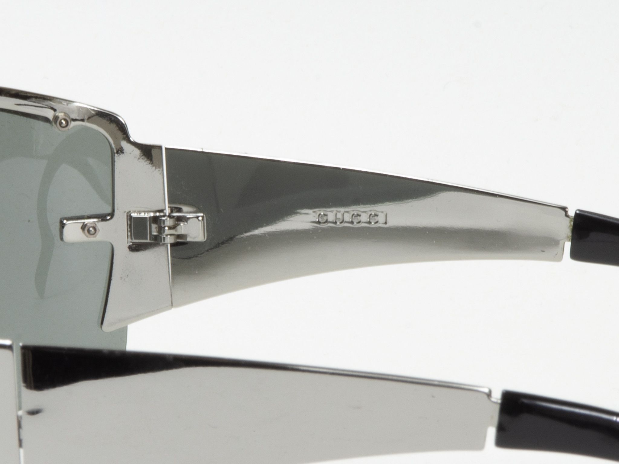 Gucci VINTAGE METAL FRAME GUCCI SUNGLASSES Size ONE SIZE - 6 Thumbnail
