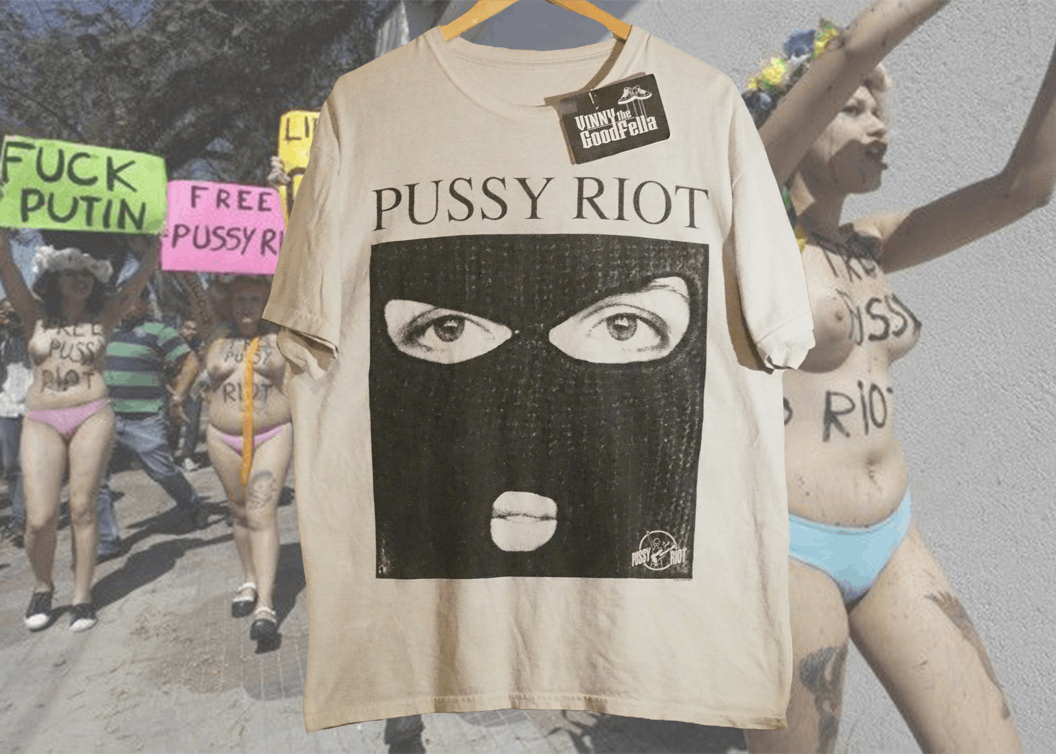 Vintage Pussy Riot T-Shirt