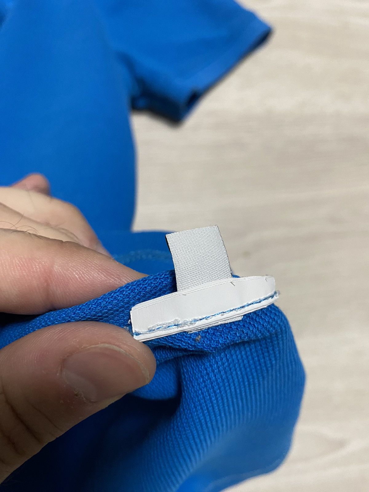 Versace Vintage Versace Polo sz M Blue Size US M / EU 48-50 / 2 - 8 Thumbnail