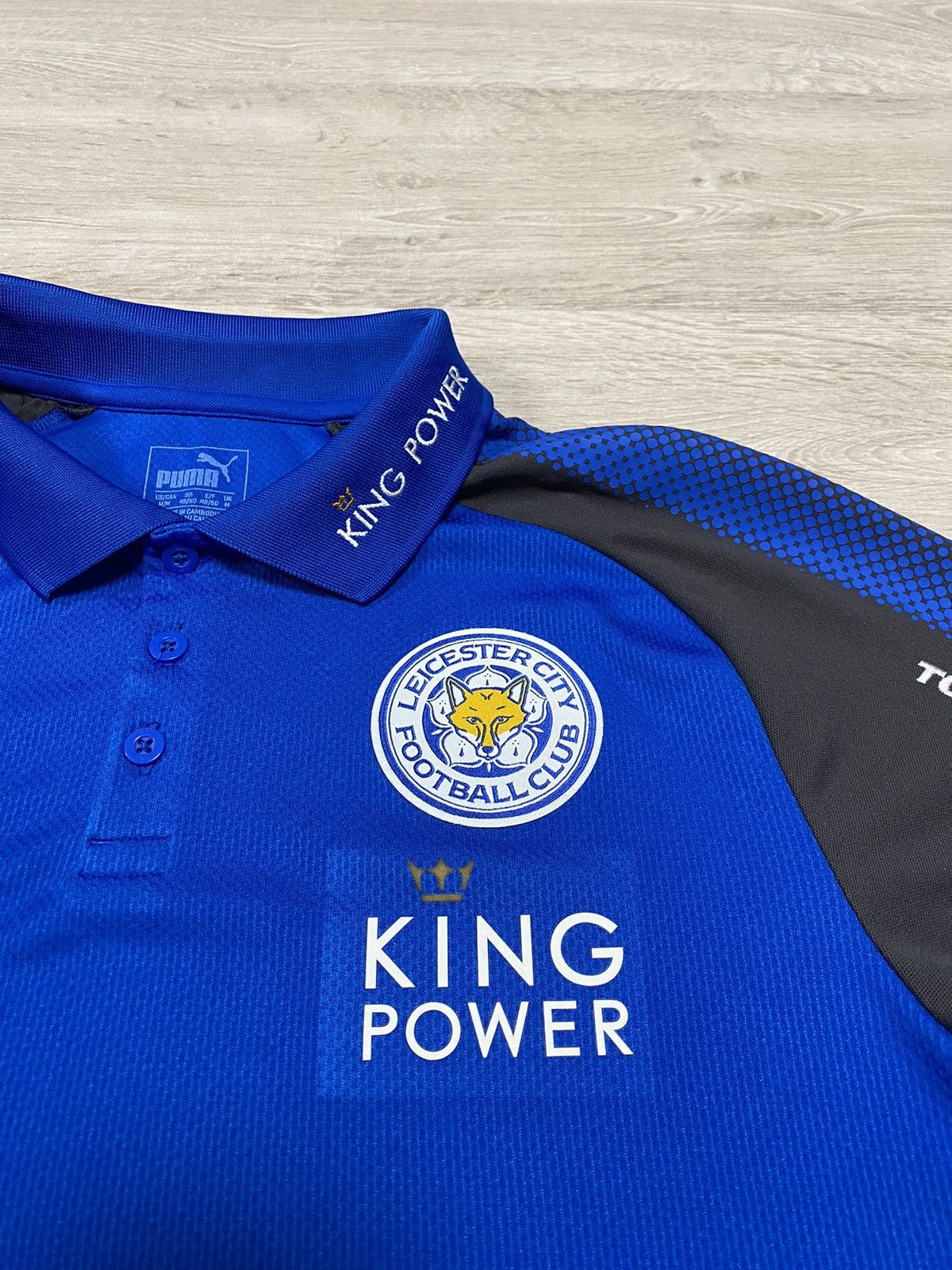 Puma PUMA jersey LCFC Leicester City home Polo sz S Size US S / EU 44-46 / 1 - 2 Thumbnail
