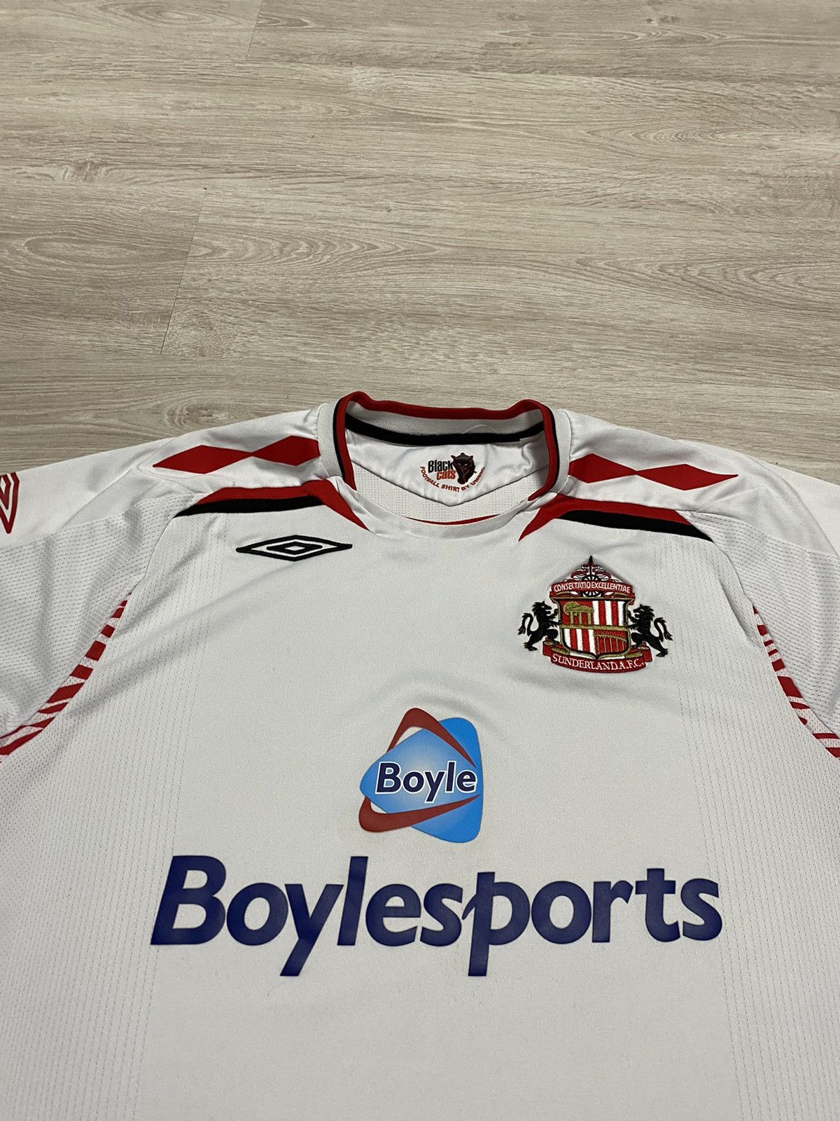 Umbro Umbro Sunderland SHIRT TRIKOT 2007 JERSY CAMISETA size L Size US L / EU 52-54 / 3 - 2 Thumbnail