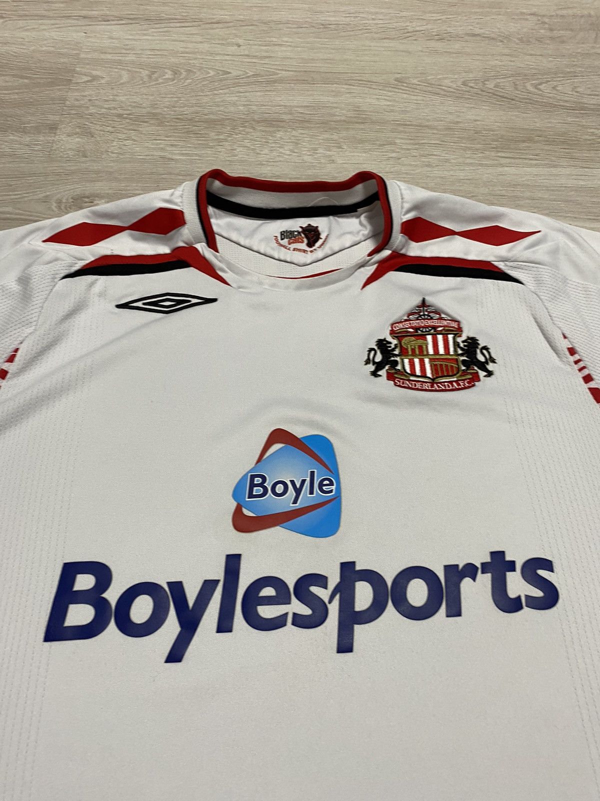 Umbro Umbro Sunderland SHIRT TRIKOT 2007 JERSY CAMISETA size L Size US L / EU 52-54 / 3 - 6 Thumbnail