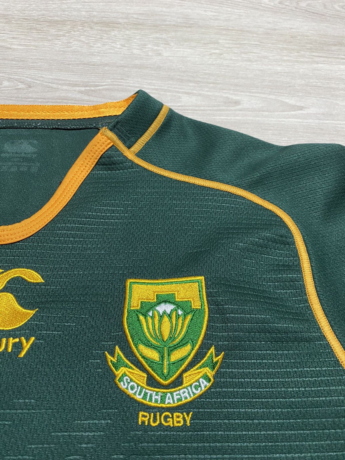 Rugby Ralph Lauren SOUTH AFRICA UNION RUGBY 2012 HOME CANTERBURY JERSEY Size US L / EU 52-54 / 3 - 4 Thumbnail