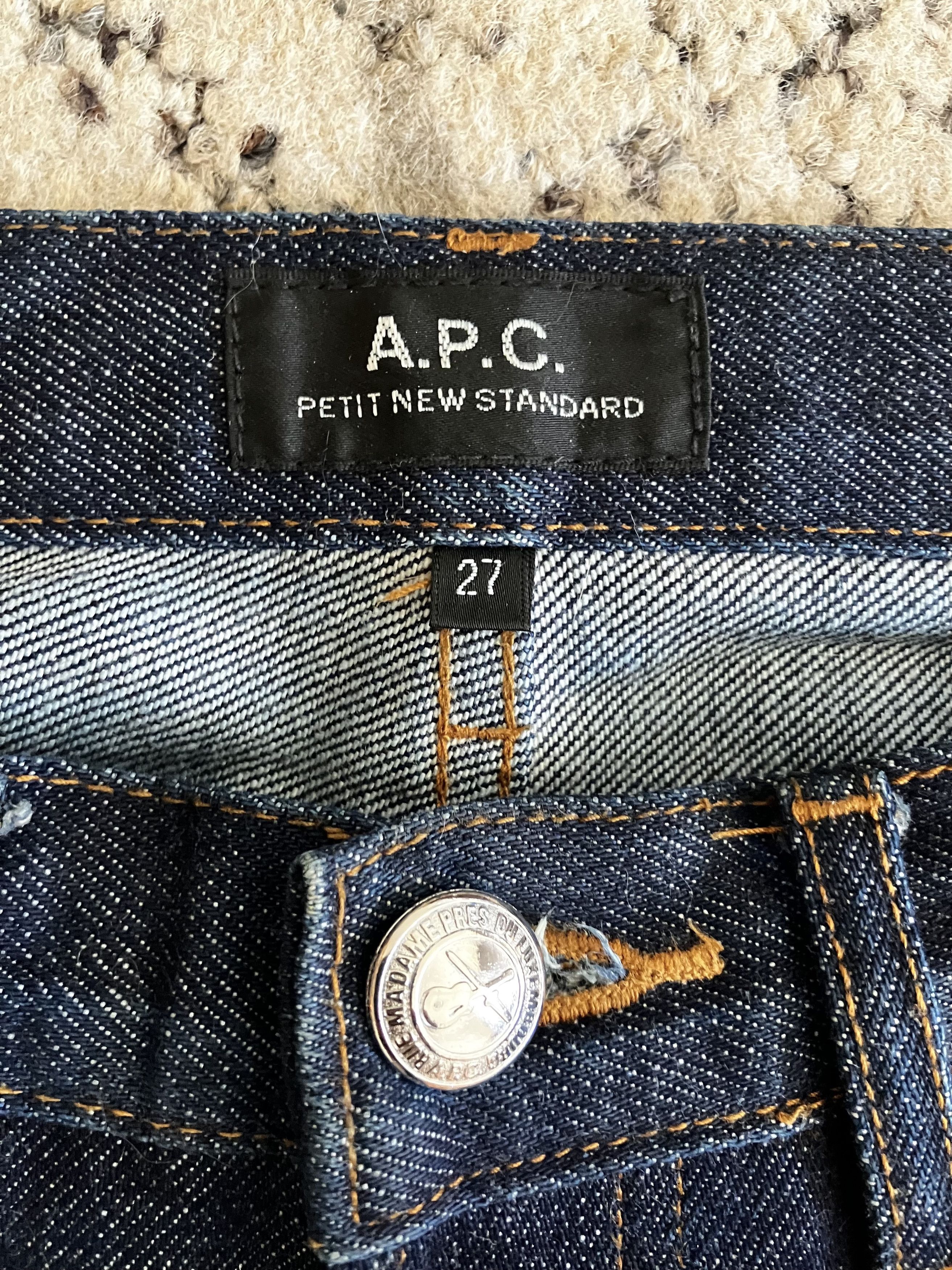 A.P.C. APC Petit New Standard Raw Selvedge Denim Jeans | Grailed