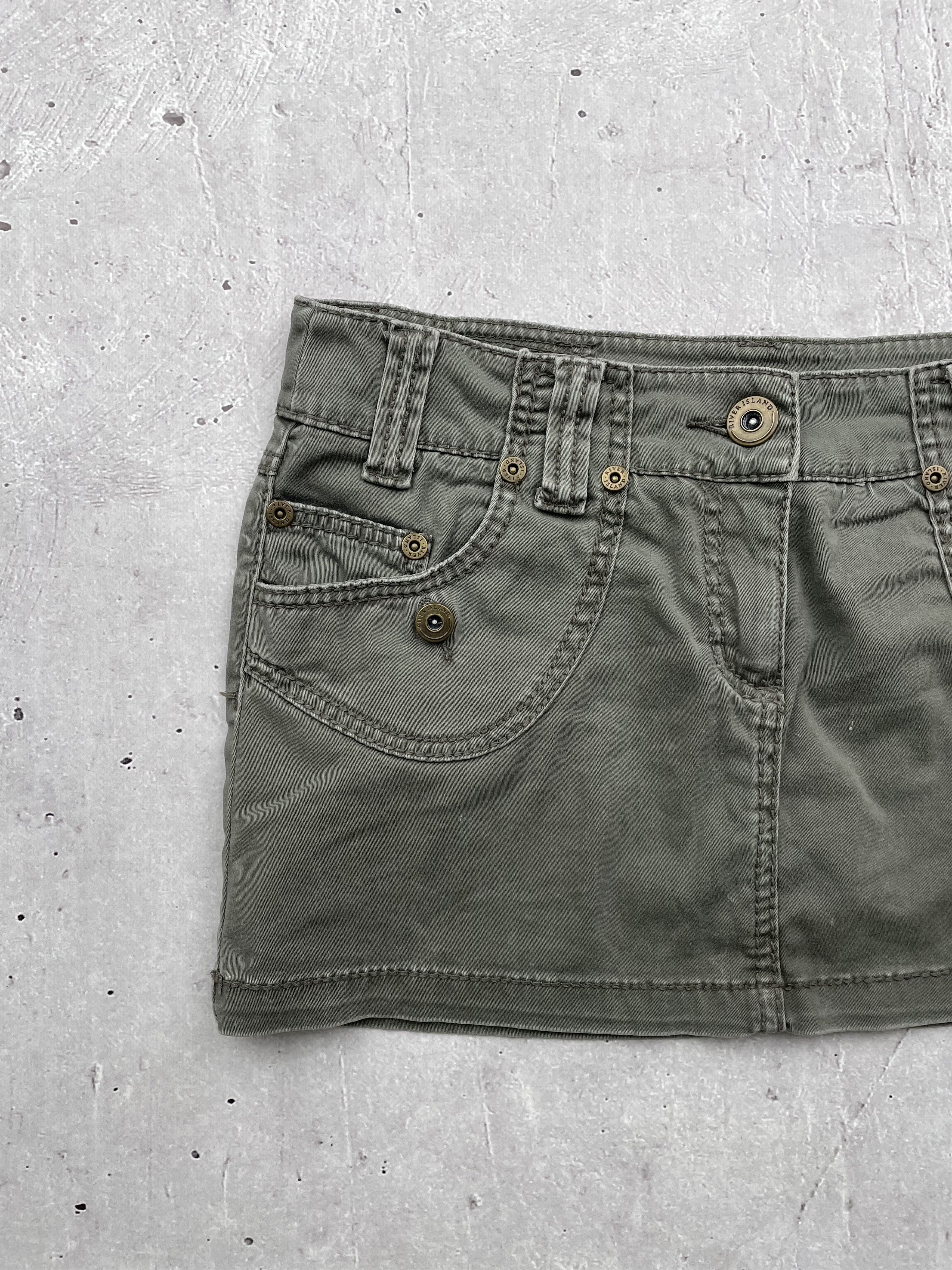 Japanese Brand × Vintage Vintage Jeans Mini Skirt Size 30" / US 8 / IT 44 - 2 Thumbnail