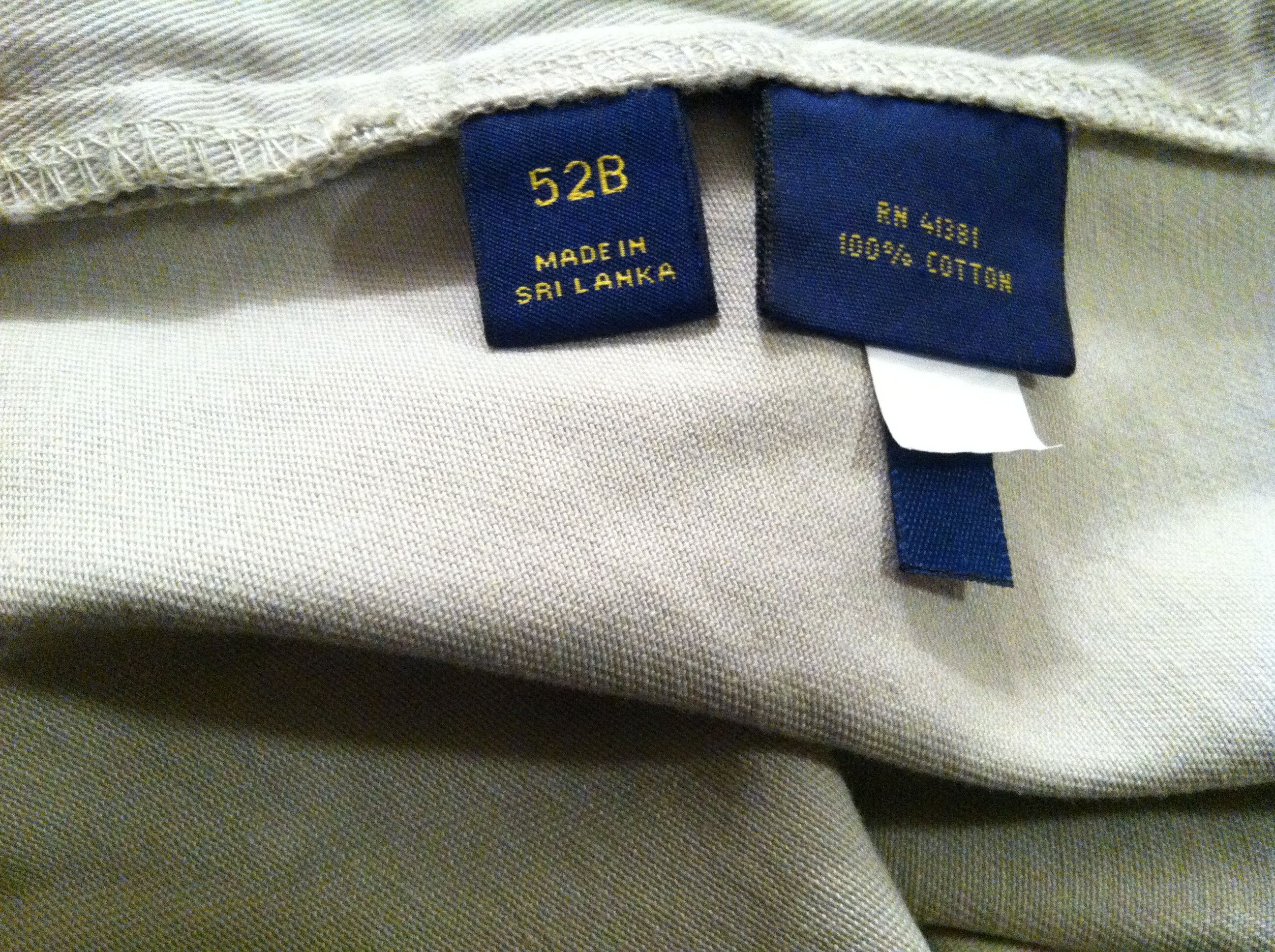 Polo Ralph Lauren POLO RALPH LAUREN BIG & TALL MENS CASUAL SHORTS SIZE: 52 Size US 36 / EU 52 - 9 Thumbnail