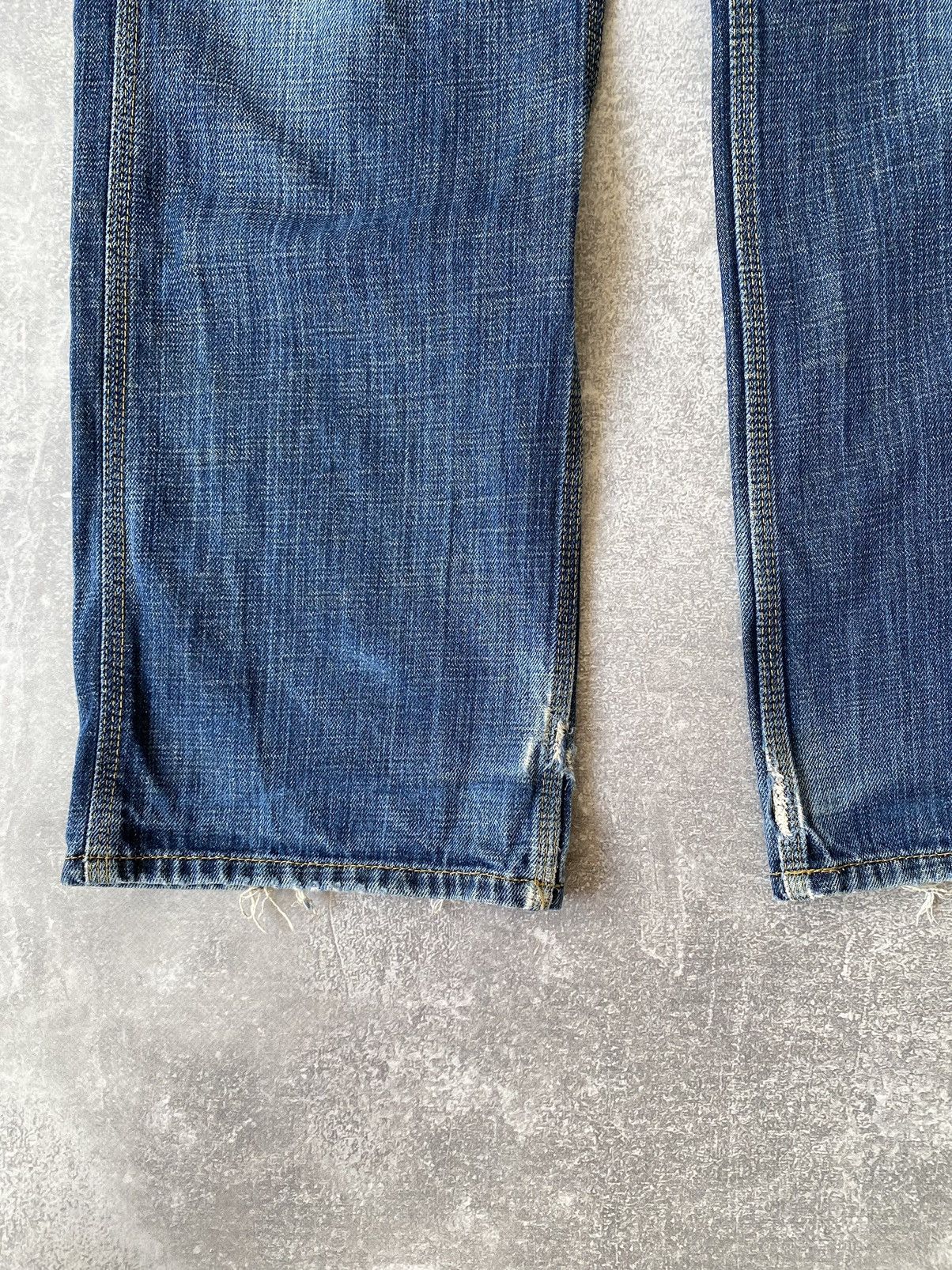 Carhartt × Vintage Vintage Carhartt Distressed Trashed Denim Pants Size US 30 / EU 46 - 4 Thumbnail