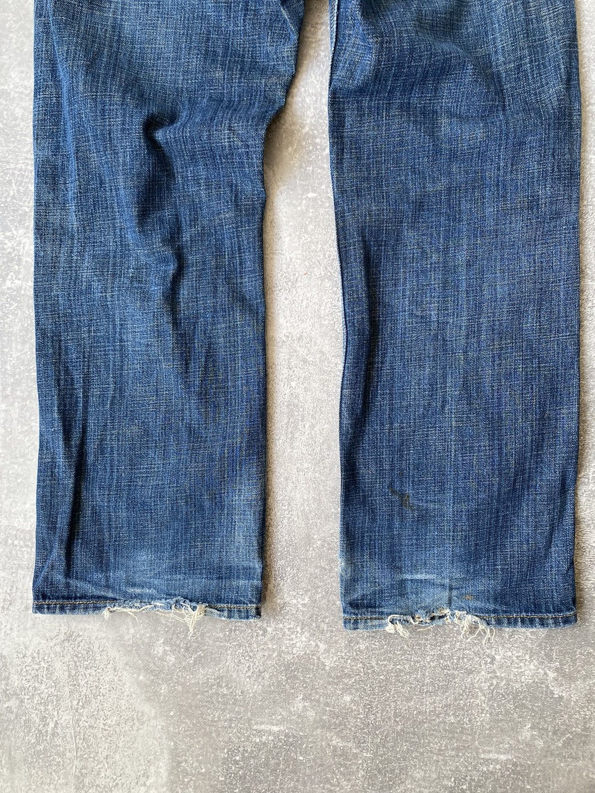 Carhartt × Vintage Vintage Carhartt Distressed Trashed Denim Pants Size US 30 / EU 46 - 8 Thumbnail
