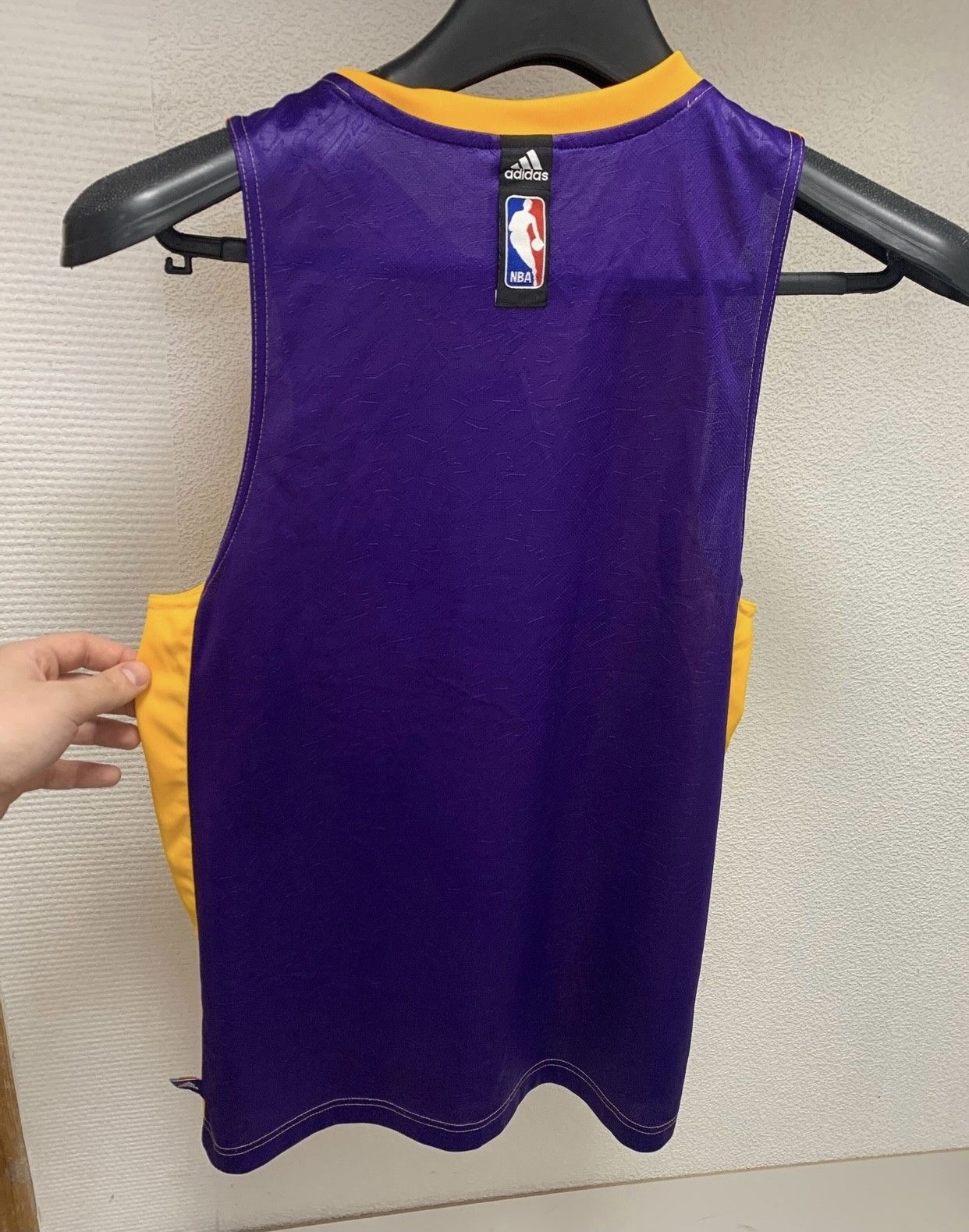 NBA Adidas L.A. LA Lakers nba jersey sleeveless S yellow logo Size US S / EU 44-46 / 1 - 5 Thumbnail