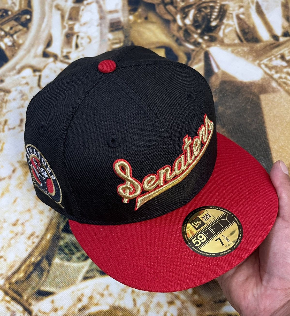 Washington Senators 1960 Season Anniversary New Era 59FIFTY Fitted