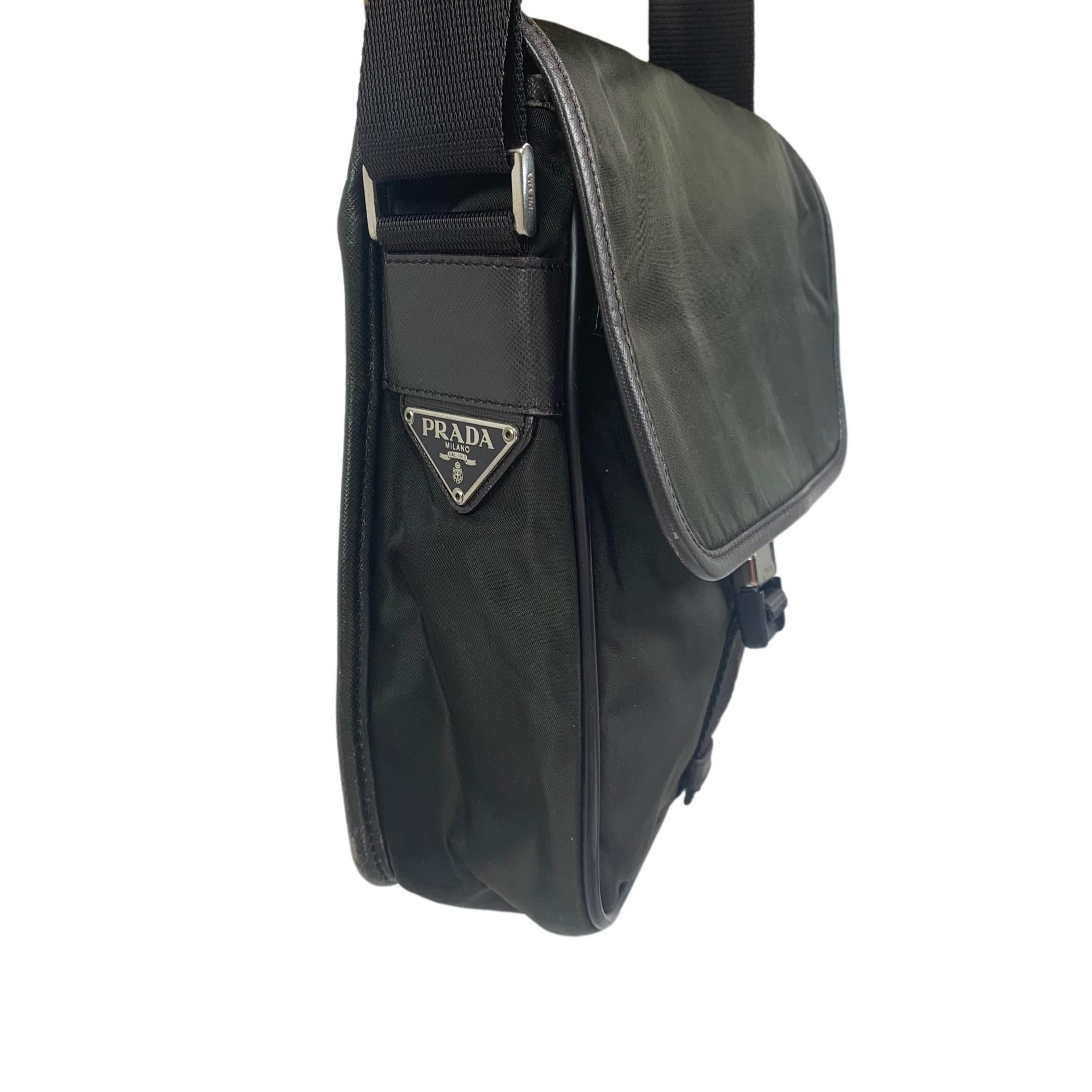 image of Prada Shoulder Bag in Khaki, Men's