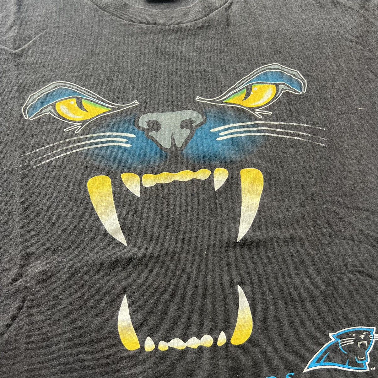 Nutmeg × Vintage 1994 Carolina Panthers Nutmeg T shirt Size US XL / EU 56 / 4 - 4 Thumbnail
